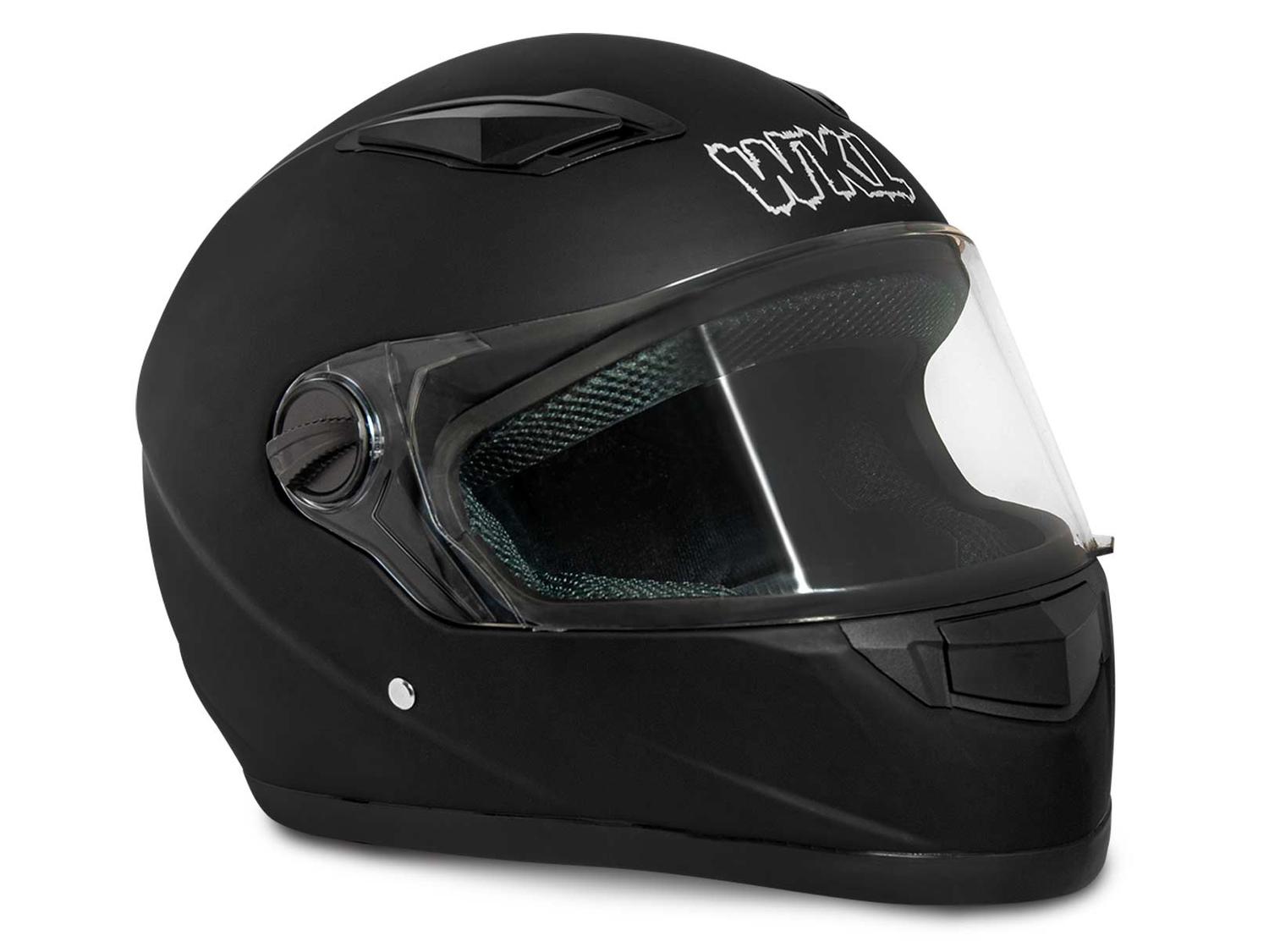 Casco motocicleta certificado DOT moto WKL CH-806 — imagen 1