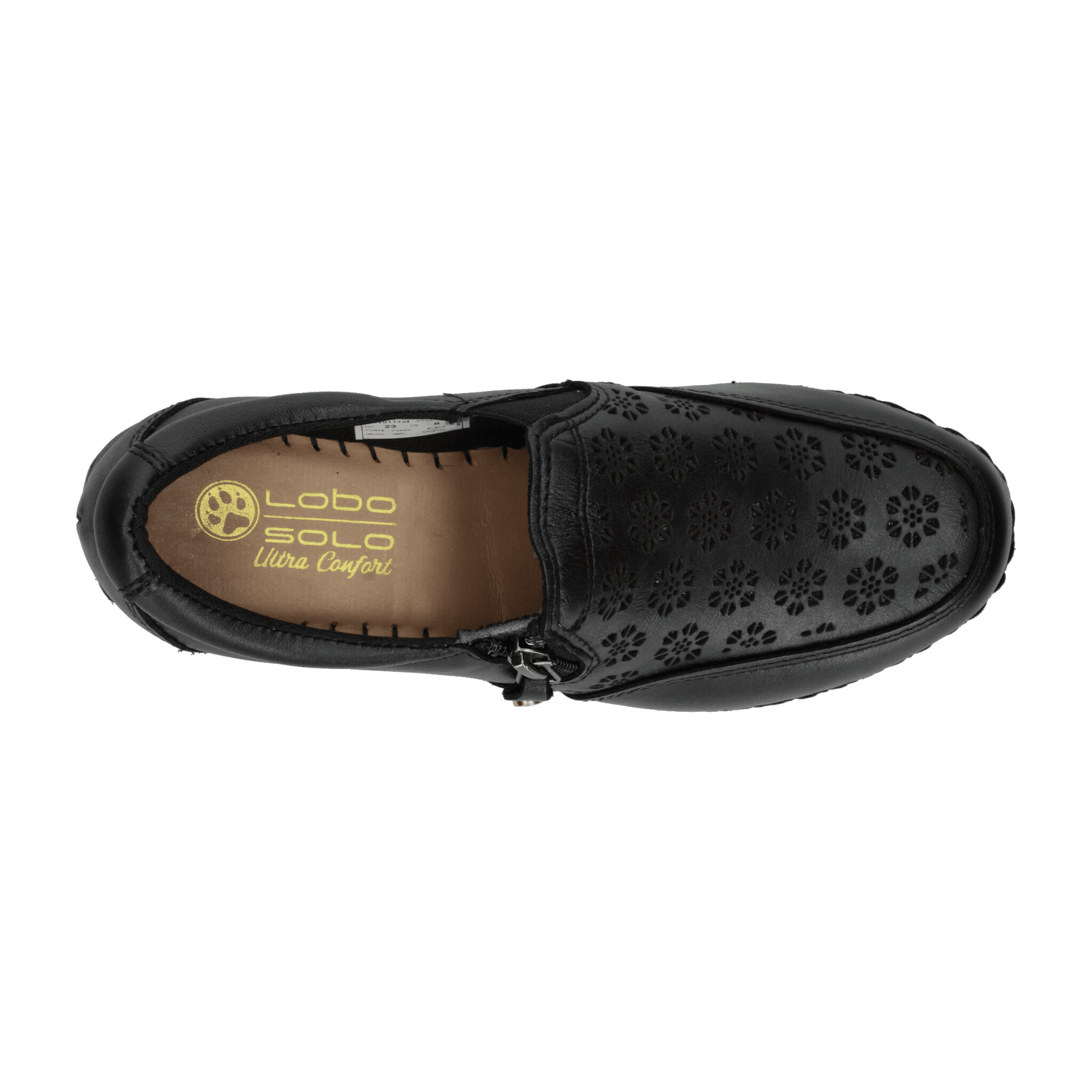 Zapato Lobo Solo Dama Confort Casual Artesanal Negro Mujer — imagen 8