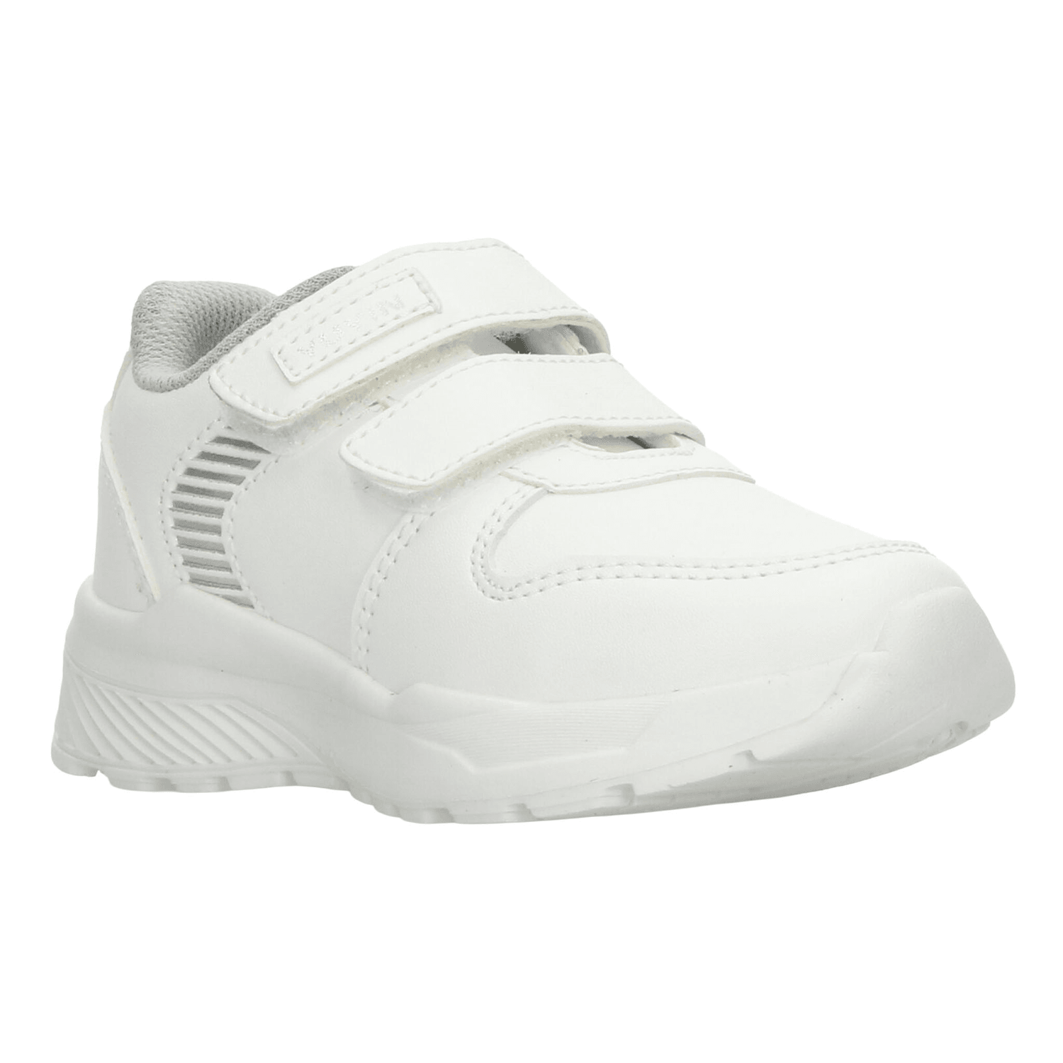 Tenis Yuyin Niño Cintas Adhesivas Escolar Blanco Infantil T15-18 — imagen 2