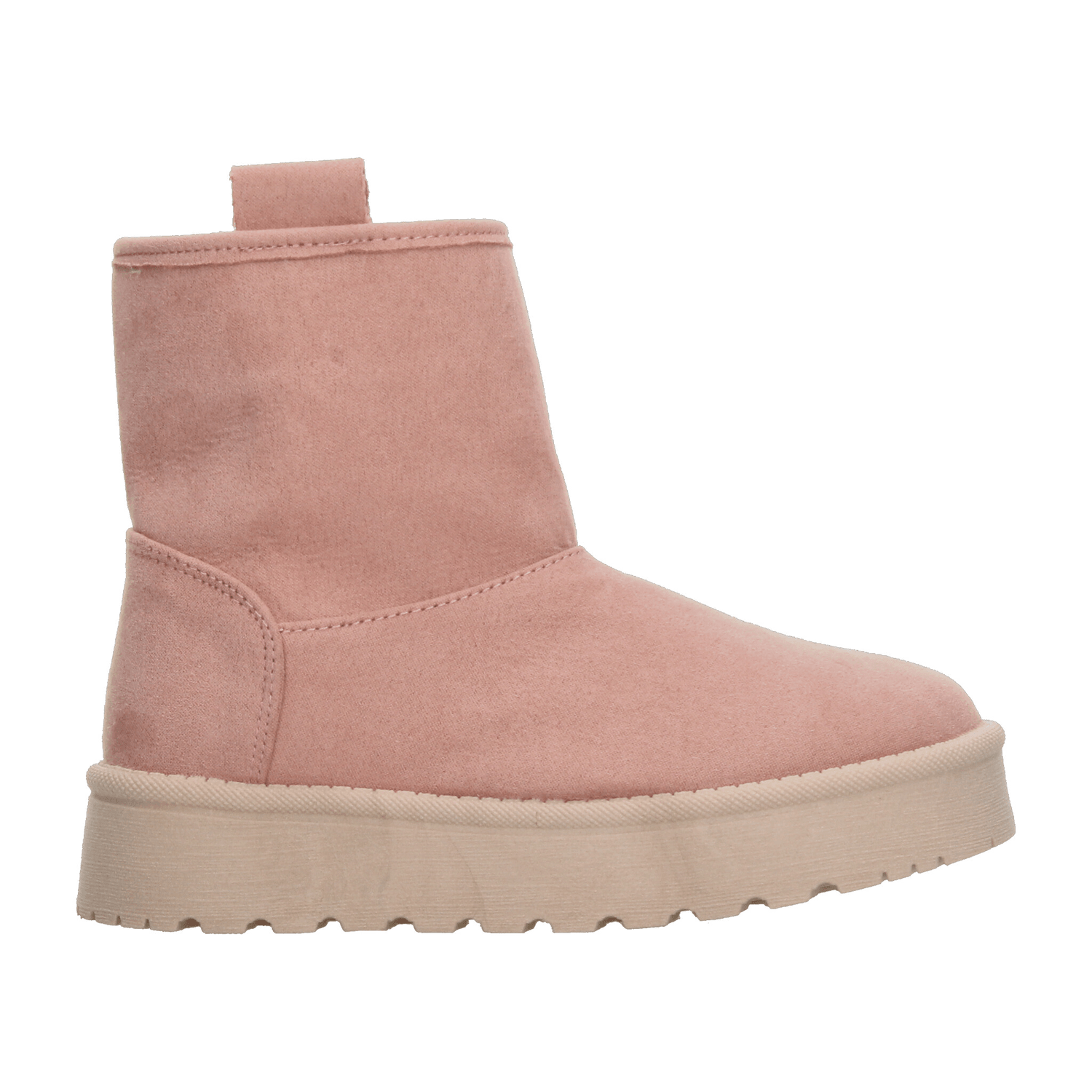 Bota Vavito Niña Casual Caliente Cómoda Rosa Infantil T15-18 — imagen 1