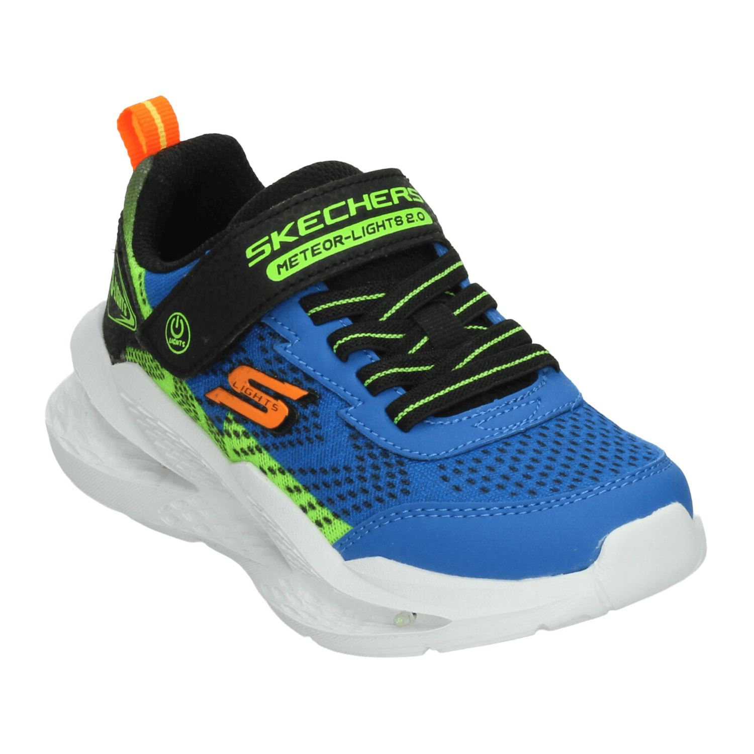 Tenis Skechers Meteor-Lights 2.0 Niño Azul Deportivo Infantil T17-22 — imagen 5