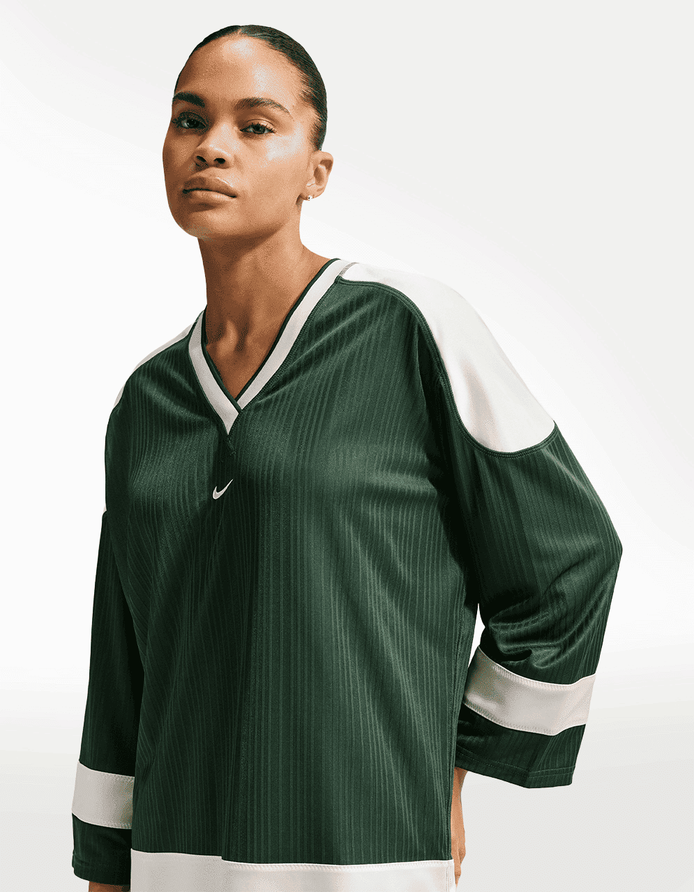Playera Nike W NSW Jersey Tunic Mod Multicolor - Mujer — imagen 2