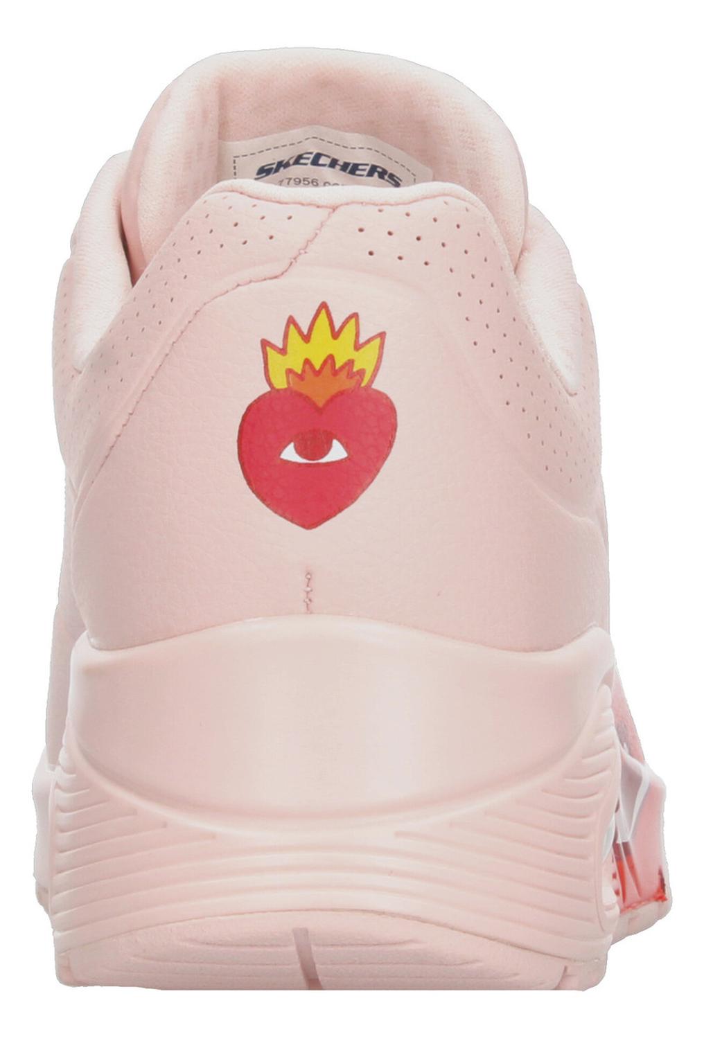 Tenis Skechers Dama Rosa Deportivo Para Mujer — imagen 9