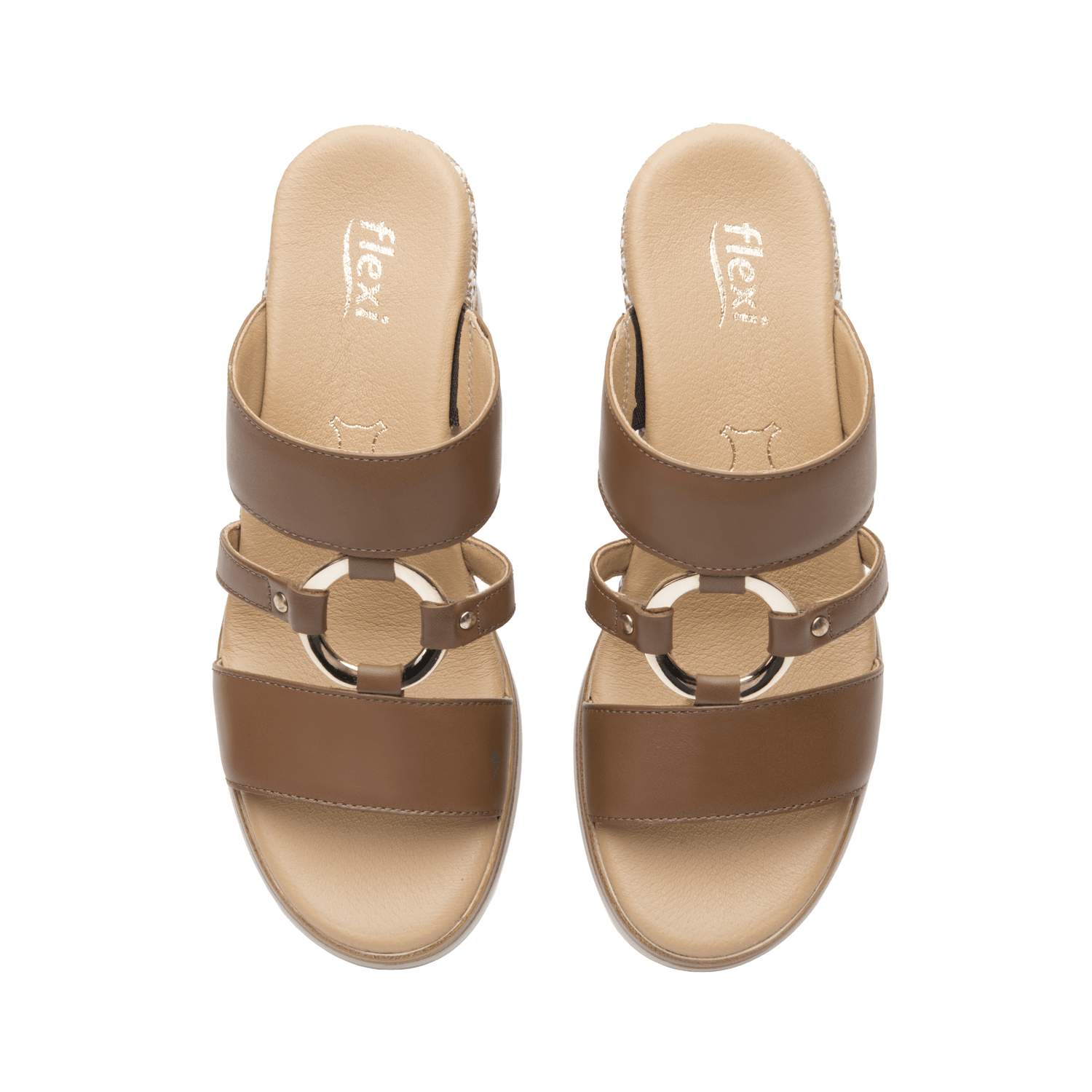 Sandalias Dama Flexi Café Casual Mujer — imagen 9