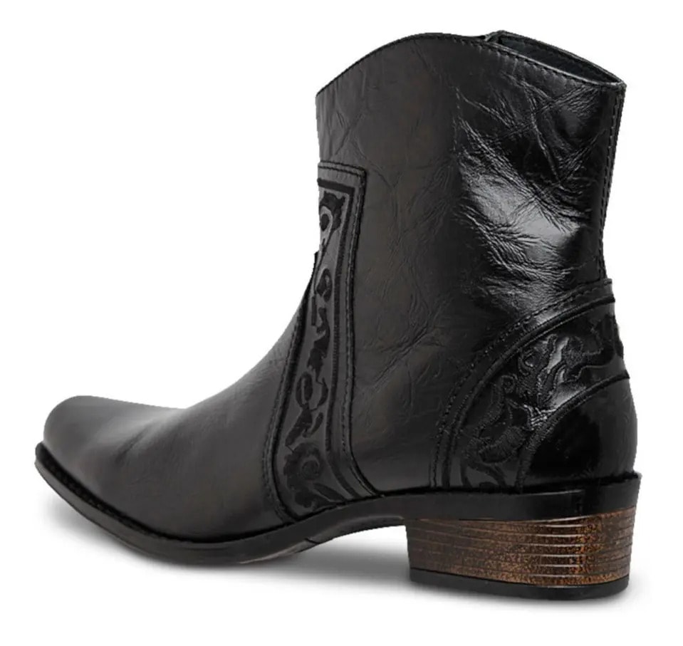 Botin Vaquero Hombre Urban Cowboy Negro 40704 — imagen 12