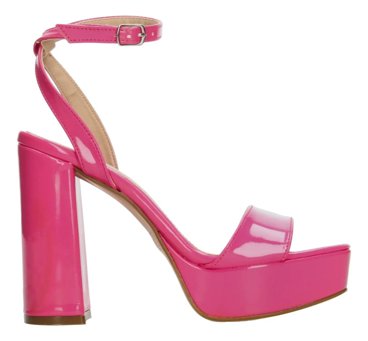 Sandalias Paulina Dama Casual Rosa Fucsia Mujer — imagen 10