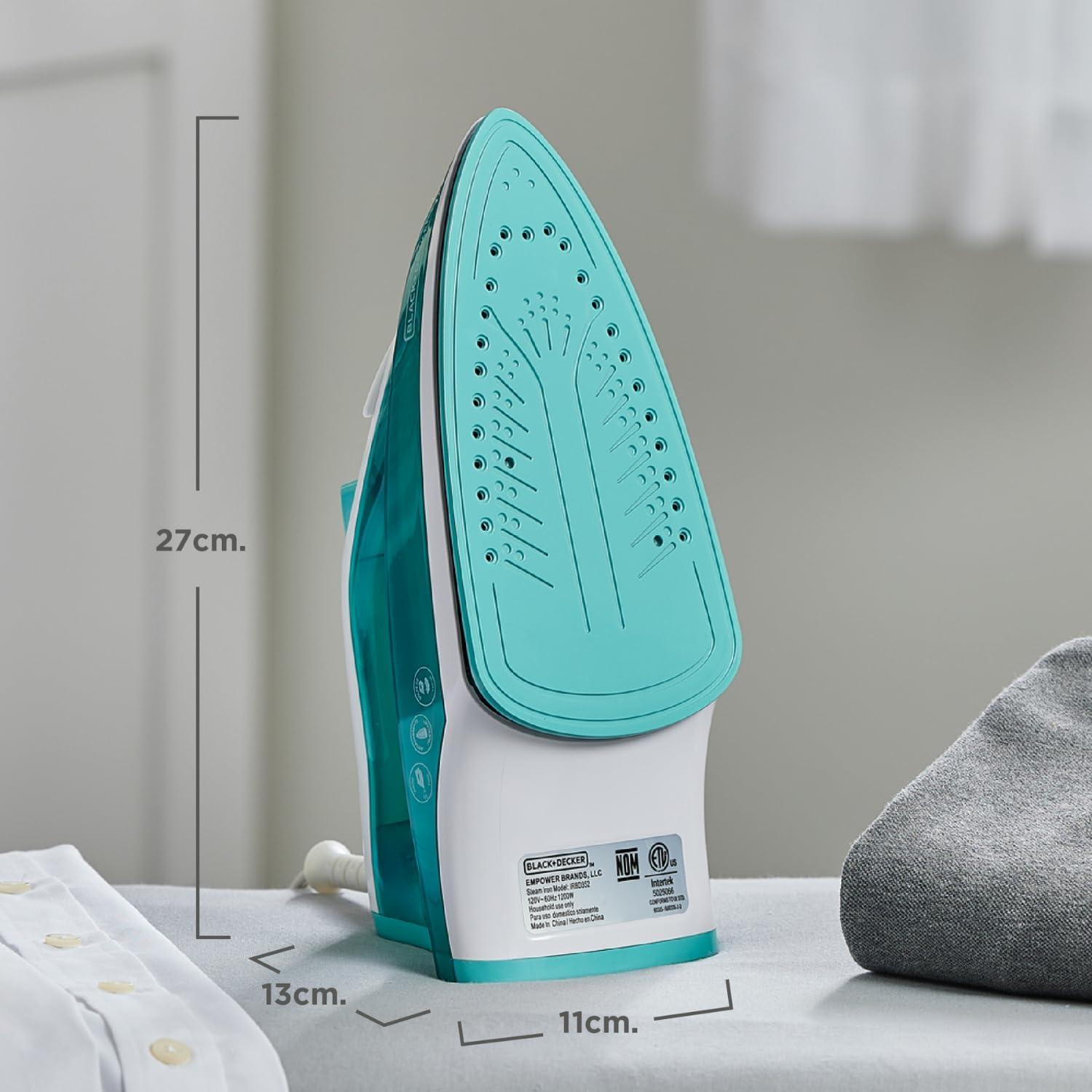 Plancha de Vapor Black+Decker IRBD352 1200 W Suela Cerámica — imagen 9