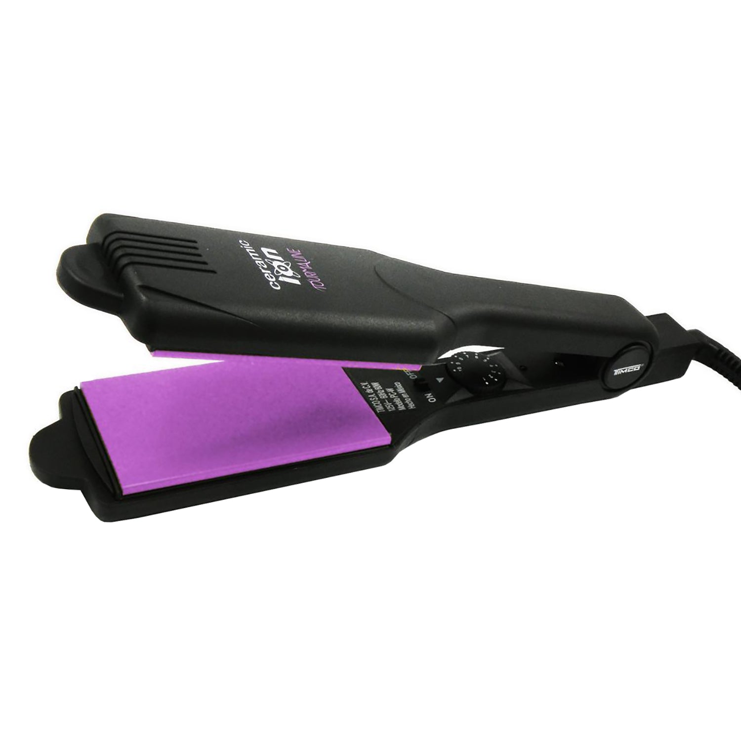 Plancha Alaciadora de Cabello Placas Anchas 4.2 cm Timco PW-C — imagen 2