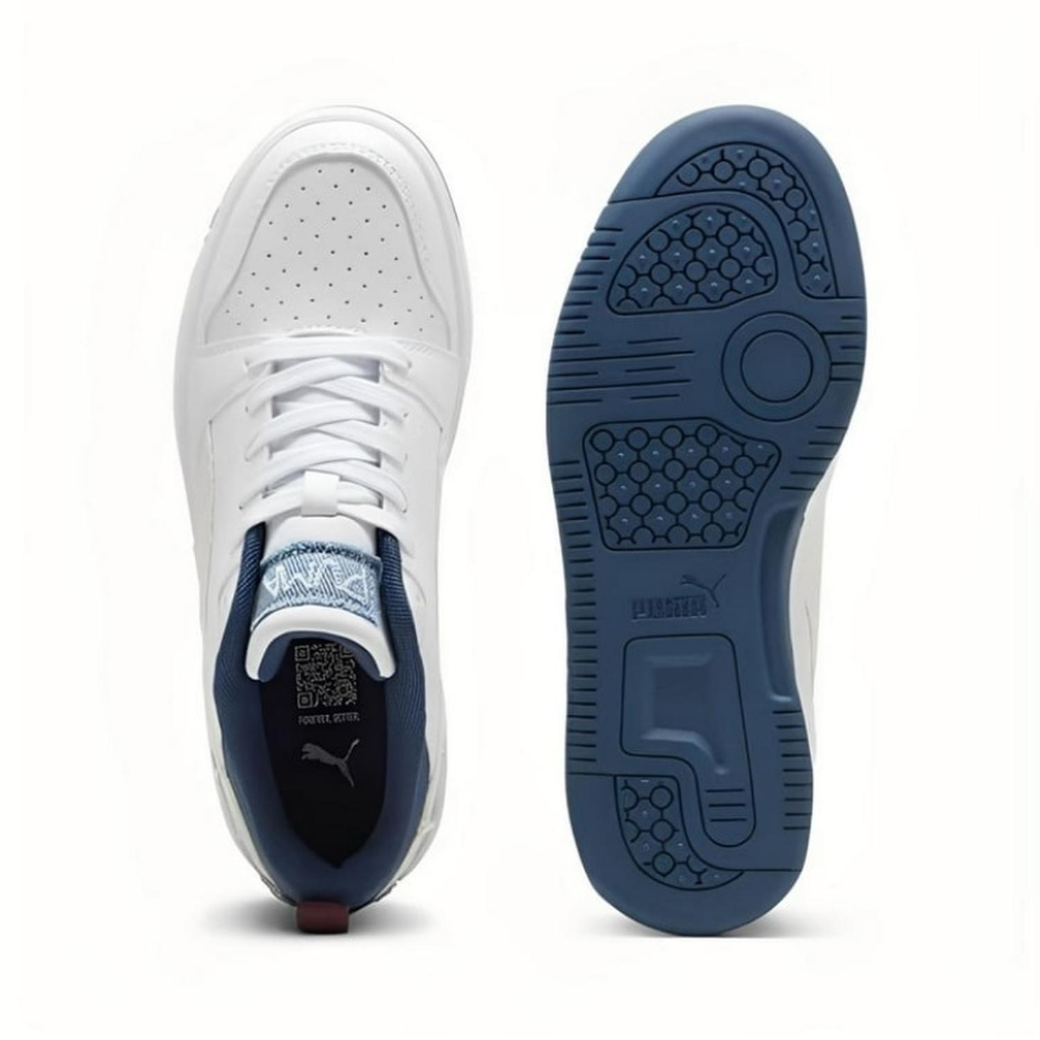 Tenis Puma Rebound V6 Lo MID 90S JR UNISEX 402775-01 — imagen 6