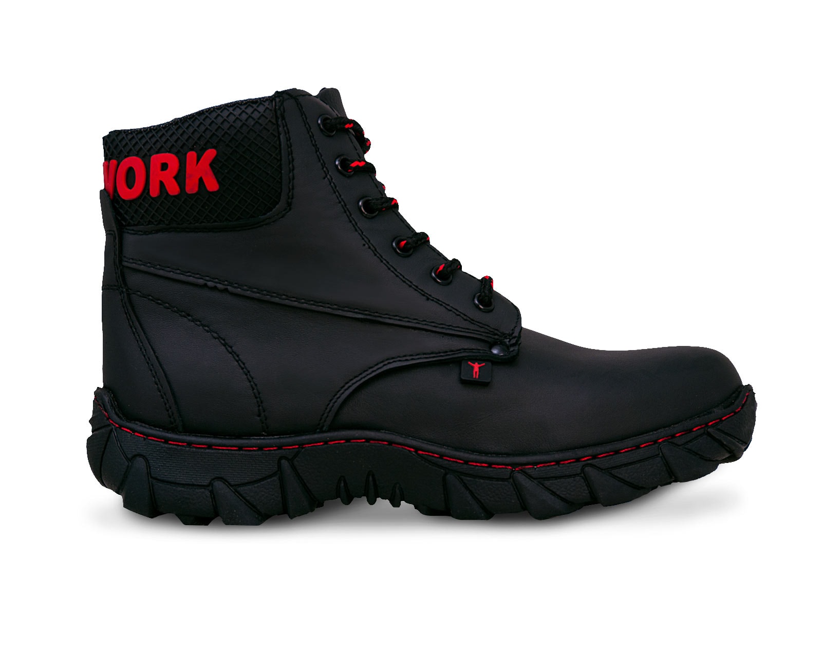 Botas industriales tacticas hombre Piel trabajo botin P03 — imagen 11