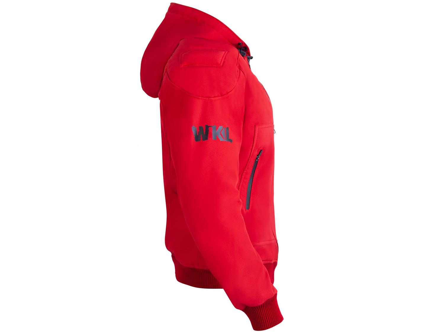 Chamarra Moto Hombre Impermeable Biker Protecciones Wkl 41R — imagen 4