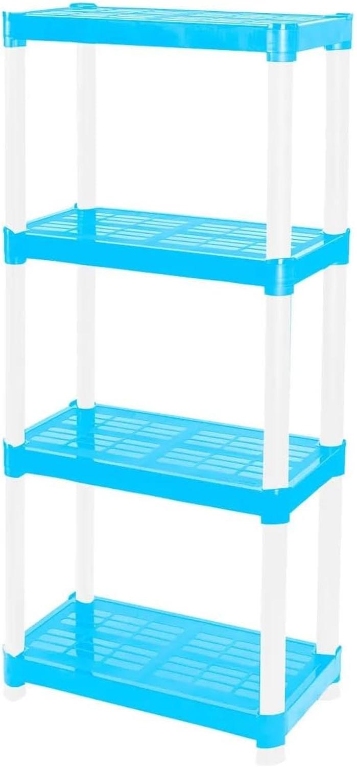 ESTANTE DE ALMACENAMIENTO RACK 4 NIVELES RESISTENTE — imagen 3