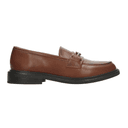 Zapato Efe Dama Casual Formal Mocasín Café Mujer