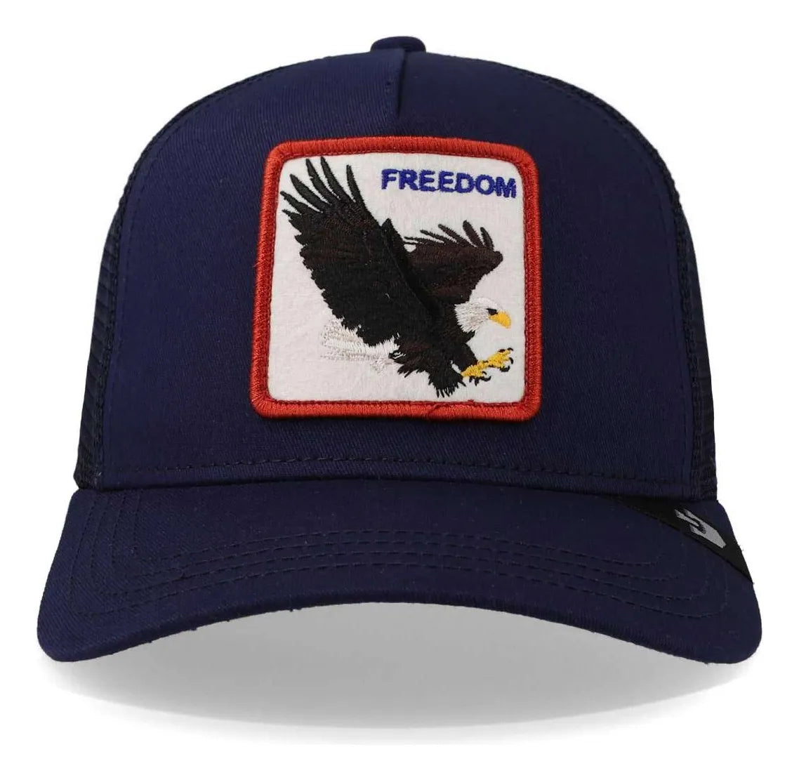 Gorra Goorin Bross Freedom Trucker - Azul Marino — imagen 3