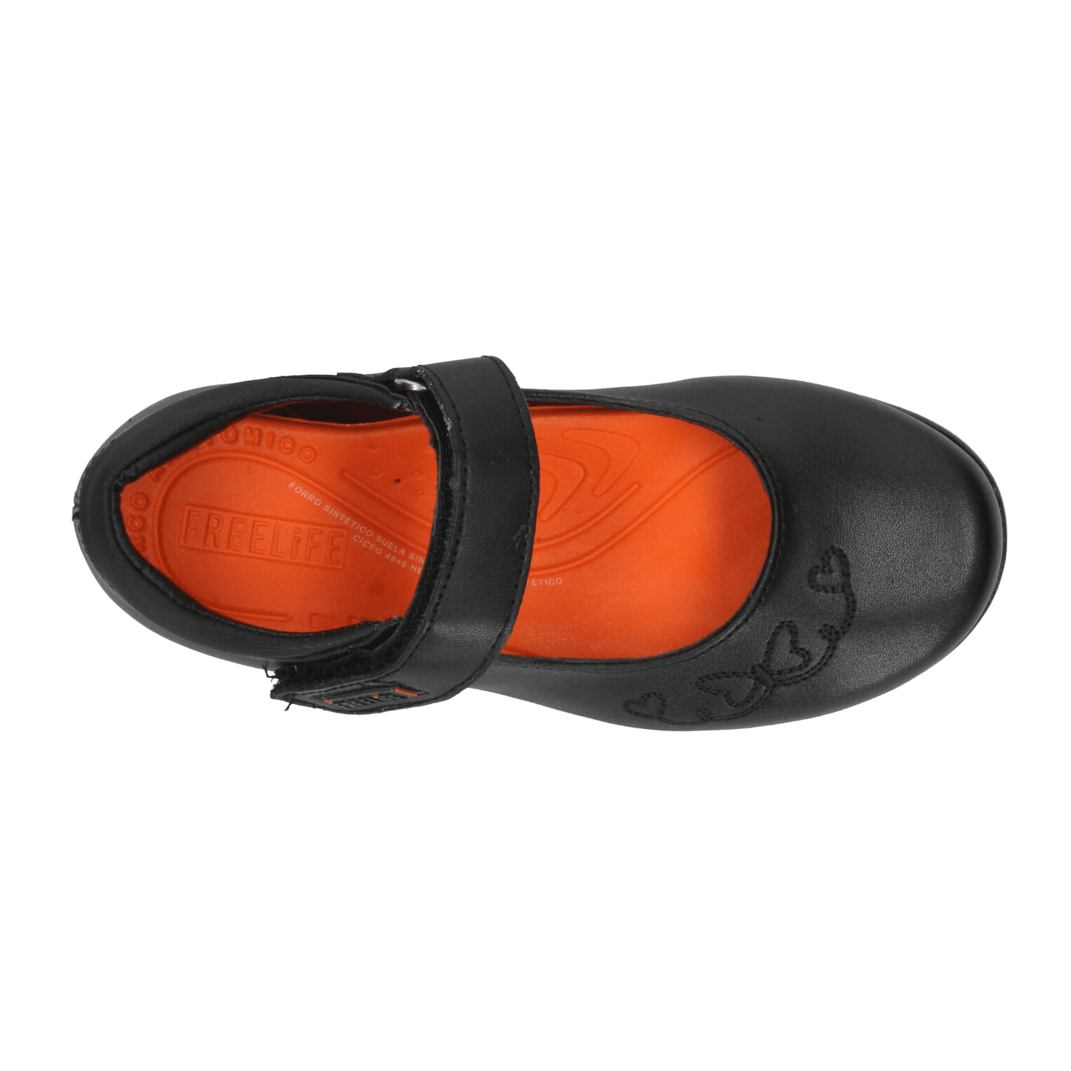 Zapato Freelife Niña Escolar Negro Infantil T18-22 — imagen 8