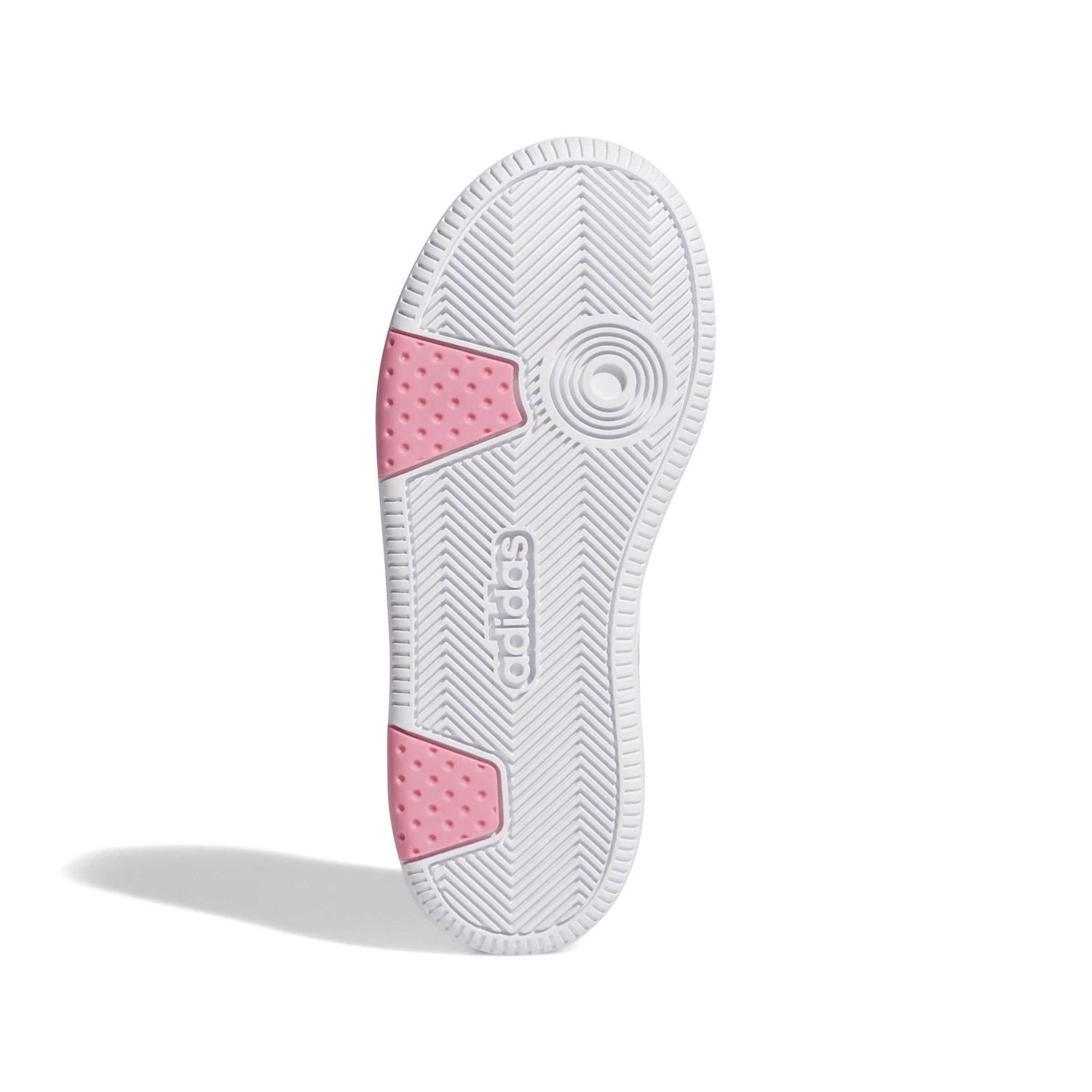 Tenis Adidas Hoops Classic Niña Casual Cintas Blanco Infantil T17-22 — imagen 8
