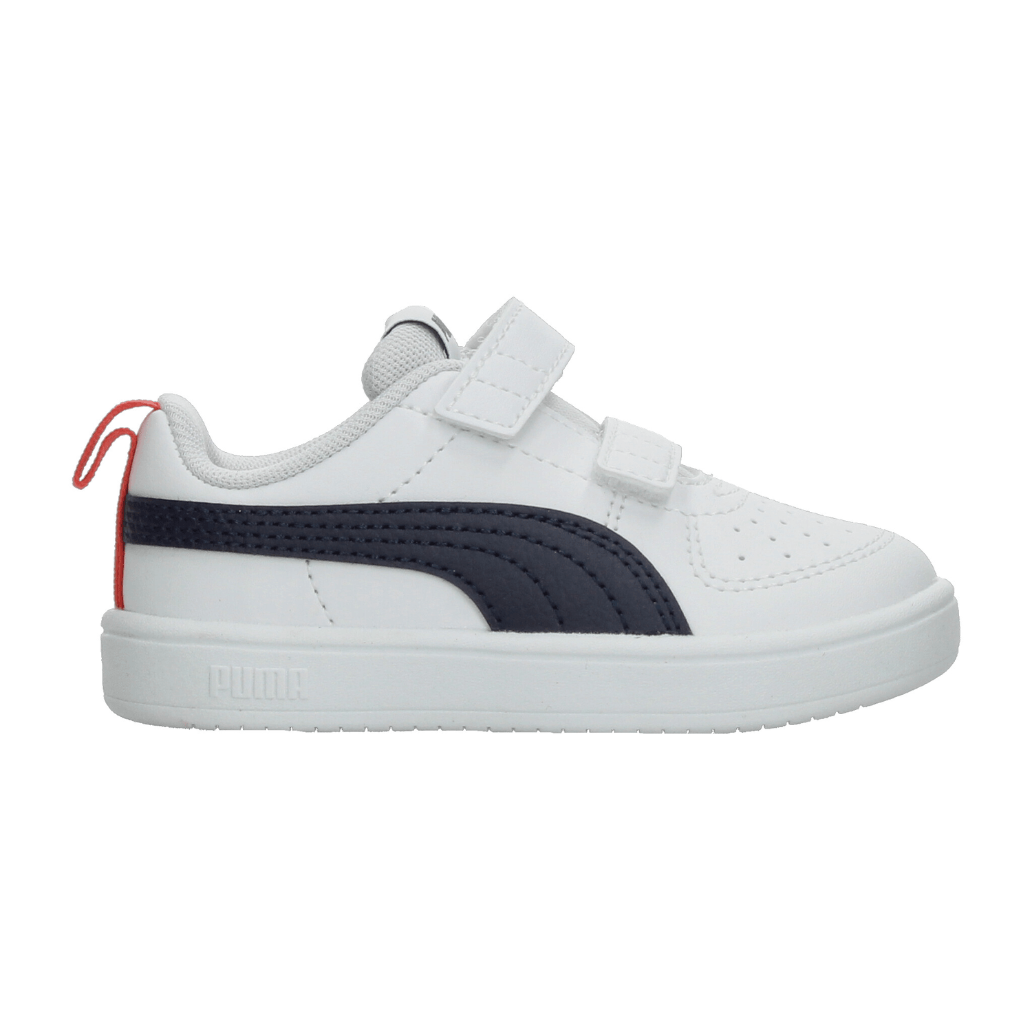 Tenis Niño Puma Rickie V Blanco Casual Infantil T11-16 — imagen 2