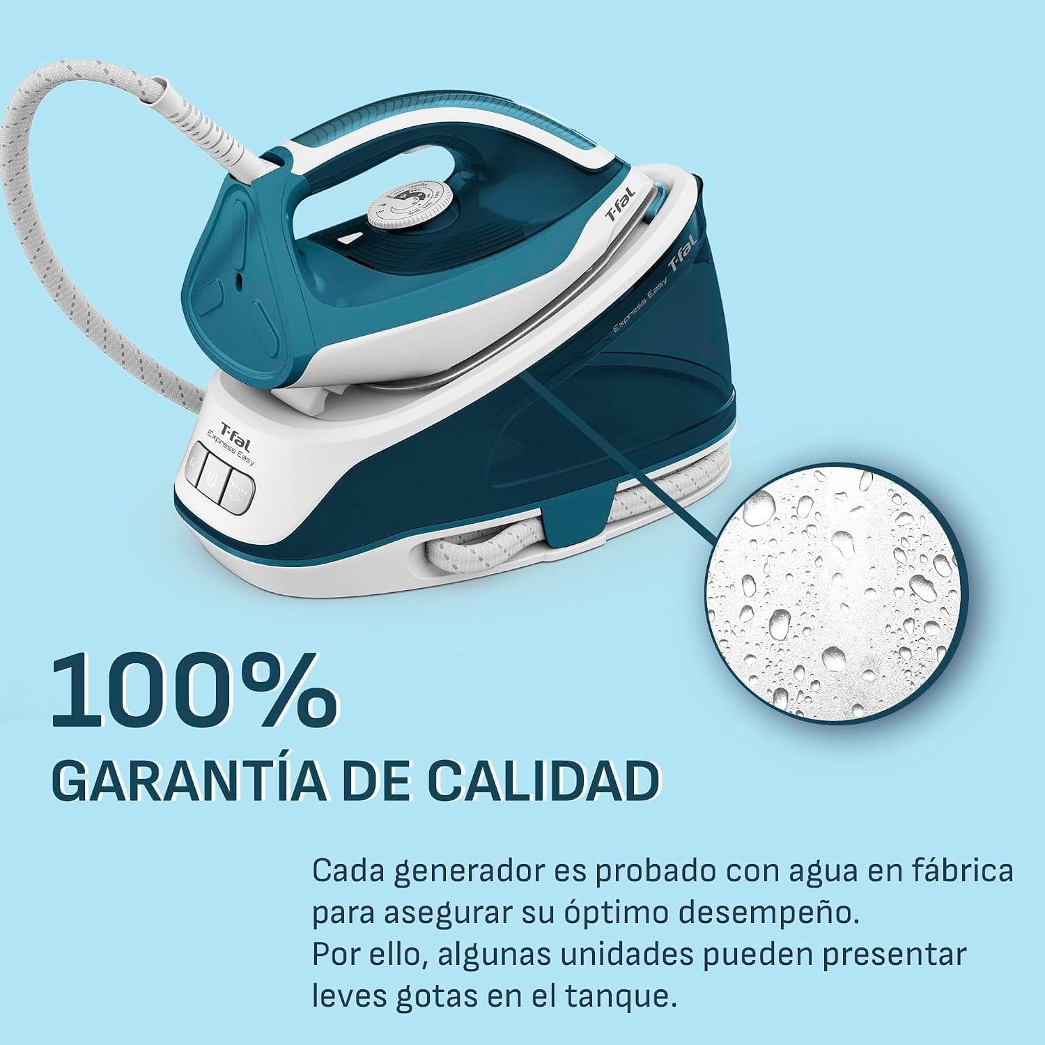 Plancha Generador de Vapor T-Fal SV6115X0 Express Easy — image 8