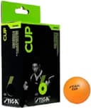 Pelotas de Ping Pong Stiga Cup Naranja 40 mm Plástico ABS 6 Piezas