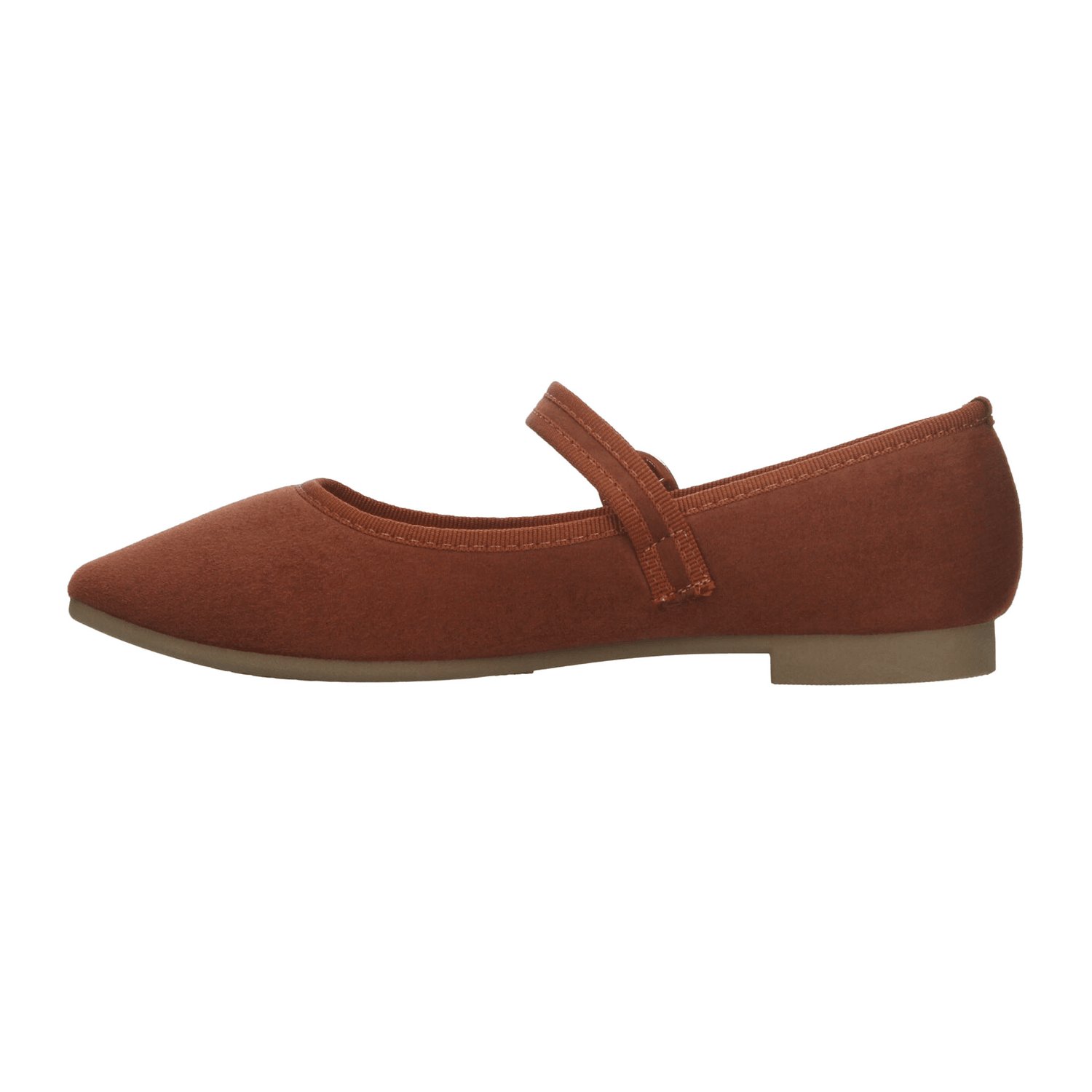Flats Berlin Dama Terracota Café Casual Mary Jane Mujer — imagen 6
