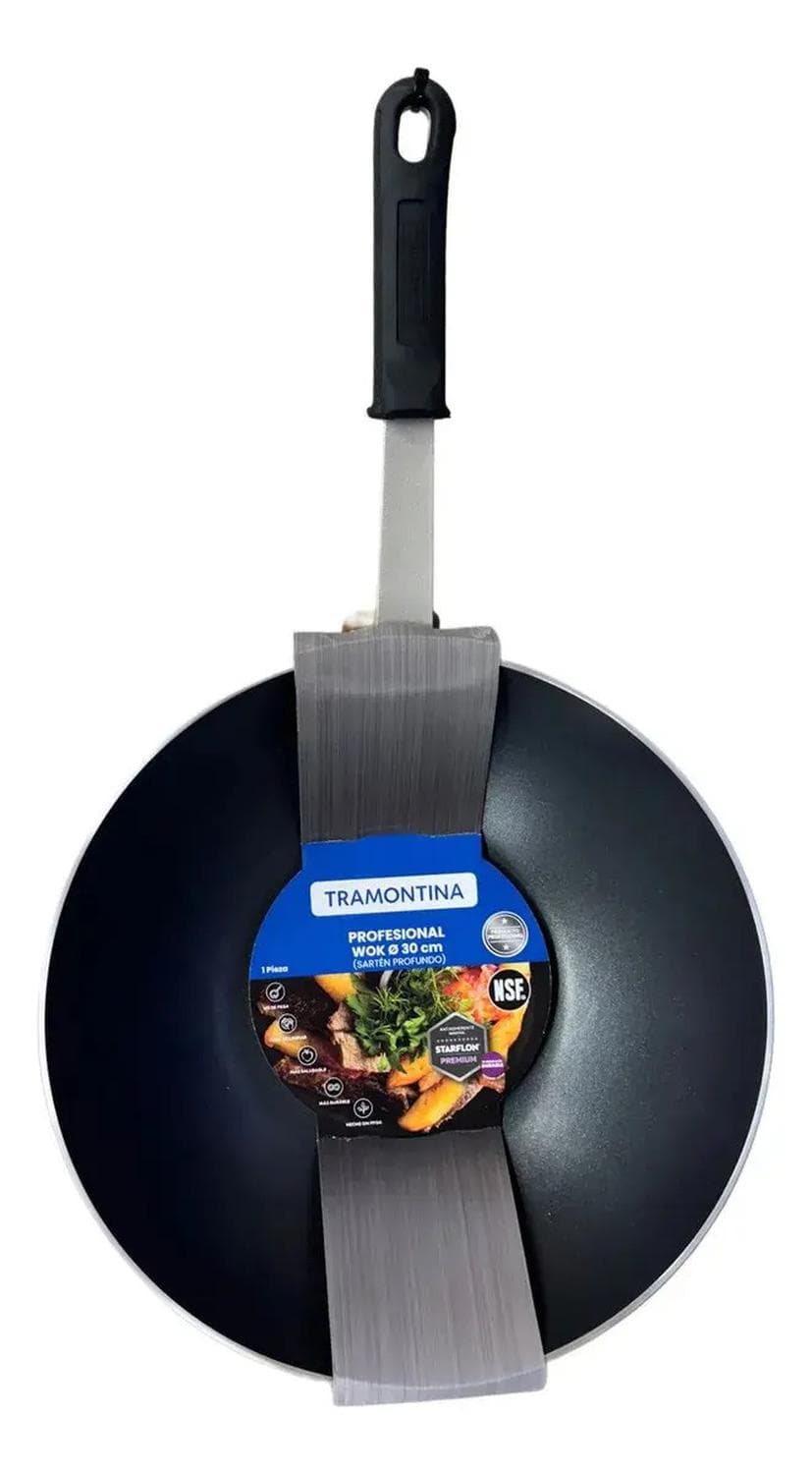 Wok Profesional Tramontina 32207983 30cm Antiadherente — imagen 1