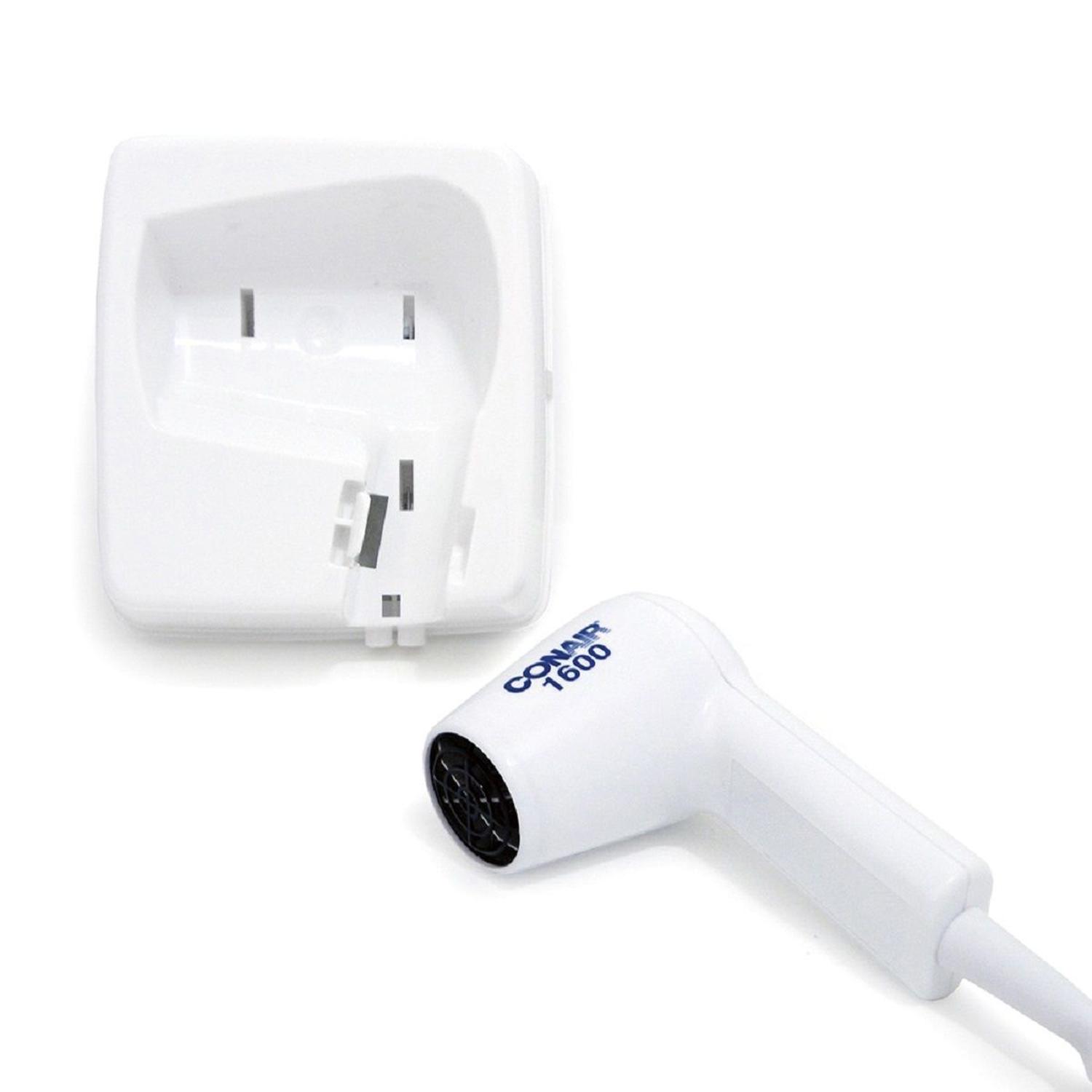 Secadora De Cabello Conair 110wm Empotrable Casa Hotel Viaje — imagen 3