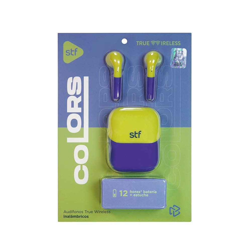Audífonos Inalámbricos Tws Colors 3h Uso Surtido de colores — imagen 8
