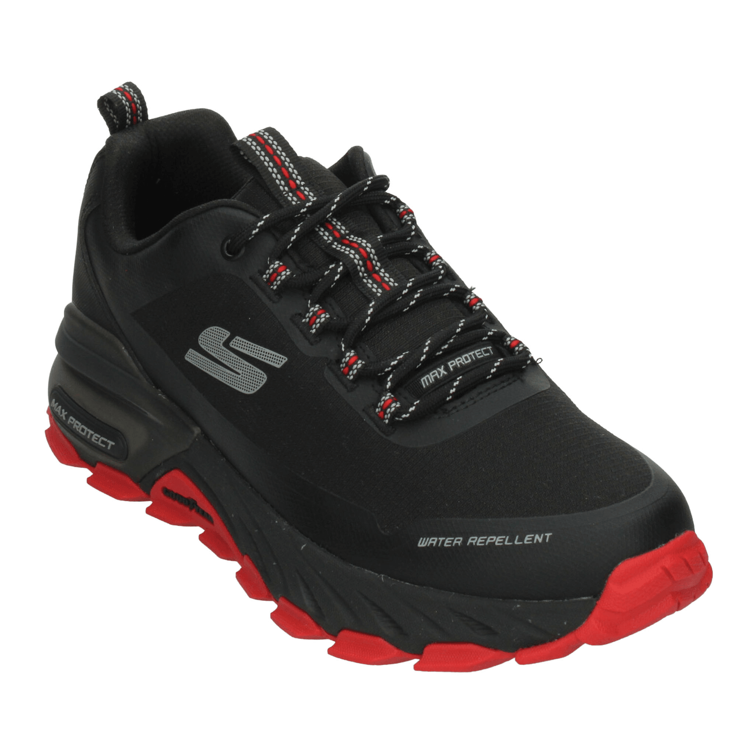 Tenis Skechers MAX Protect Promote Hombre Negro Senderismo Caballero — imagen 5