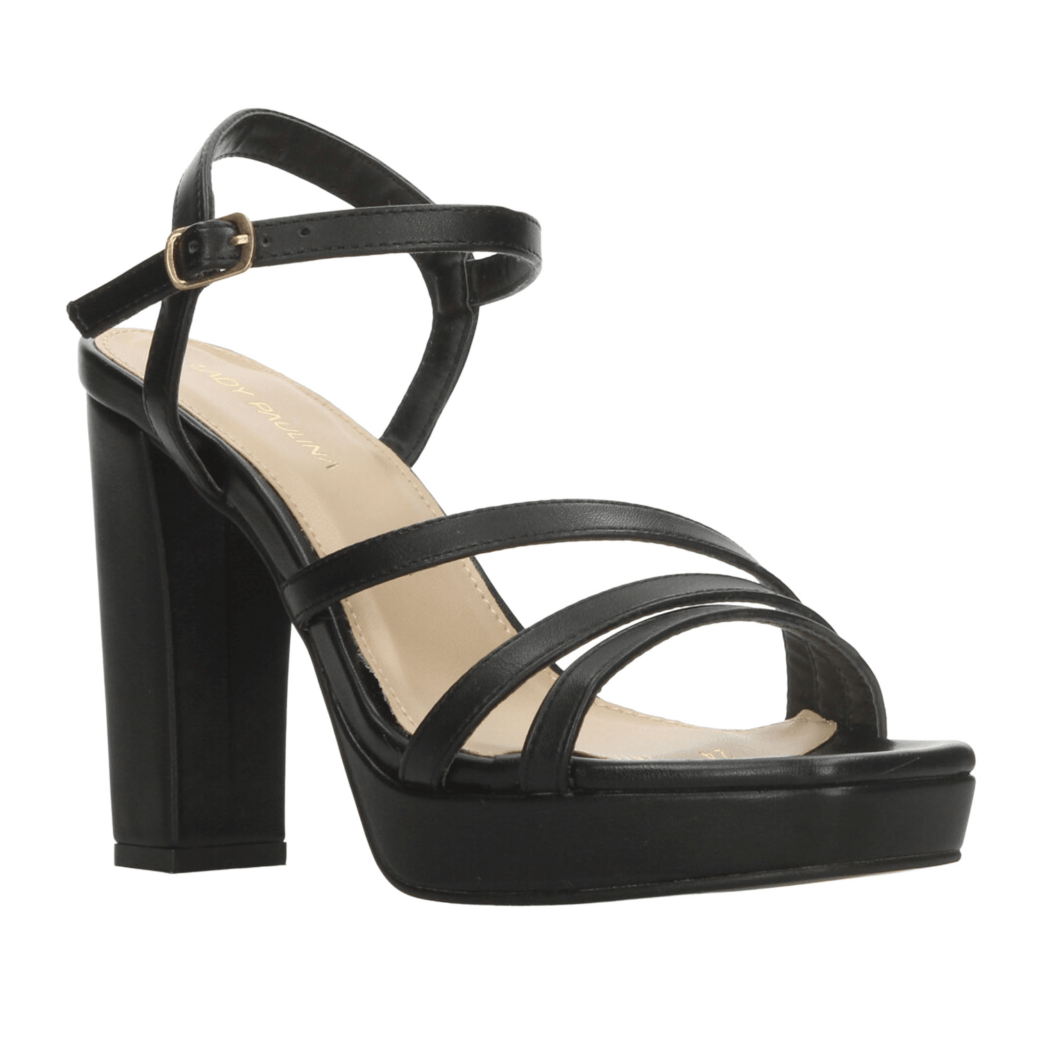 Sandalias Paulina Dama Negro Casual Para Mujer — imagen 3