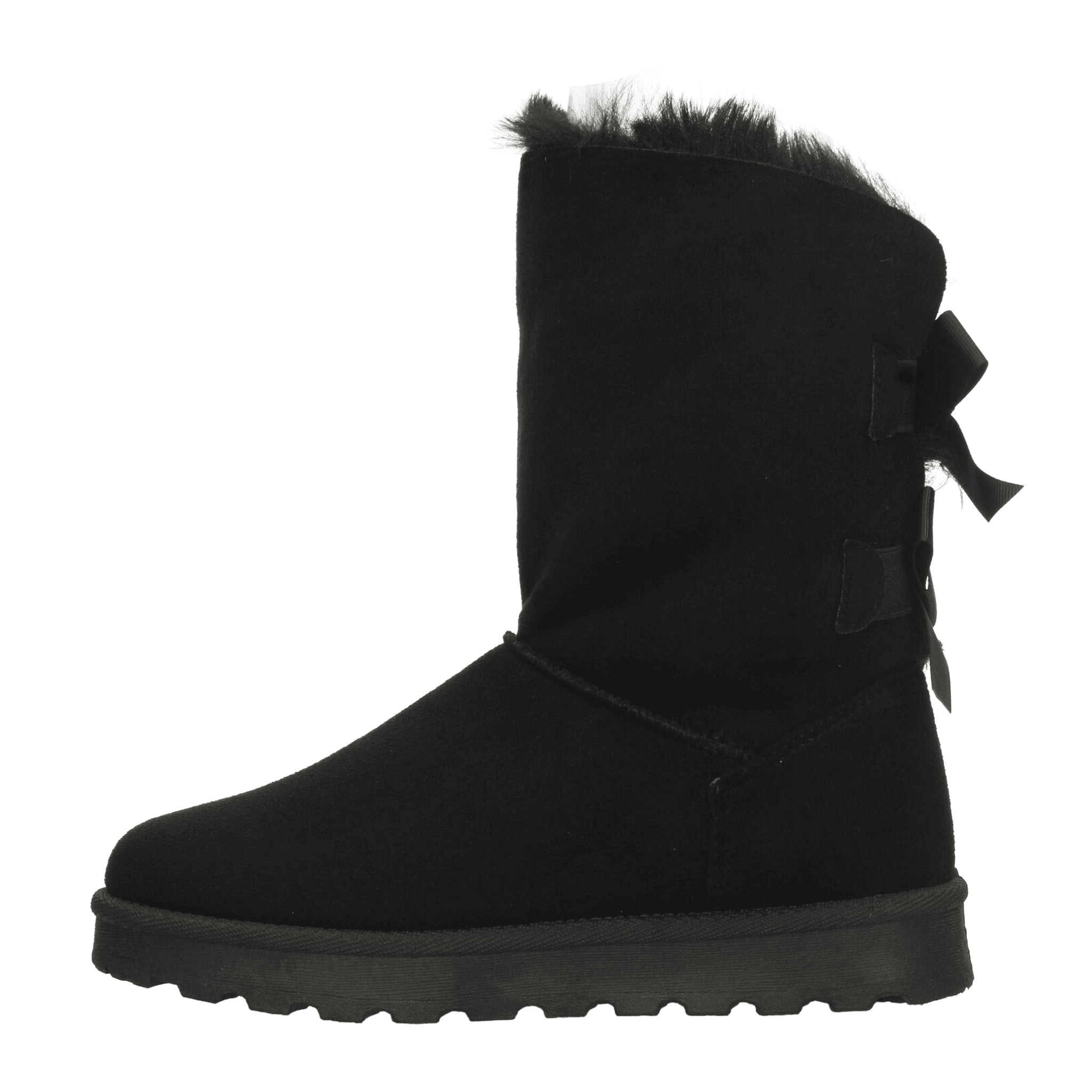 Botas Berlin Dama Casual Invierno Peluche Negro Mujer — imagen 14