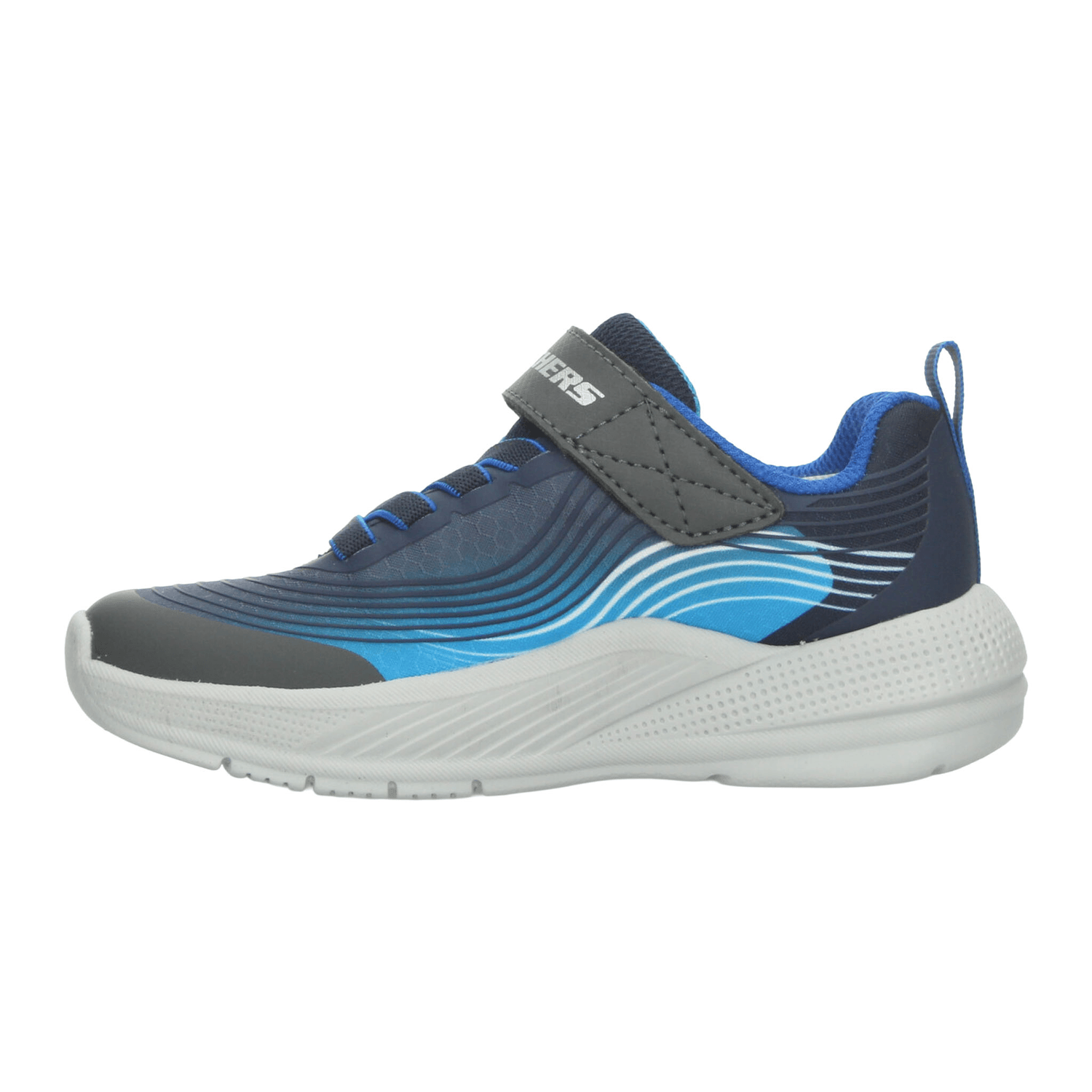 Tenis Skechers Microspec Advance Niño Azul Deportivo Infantil T17-22 — imagen 6