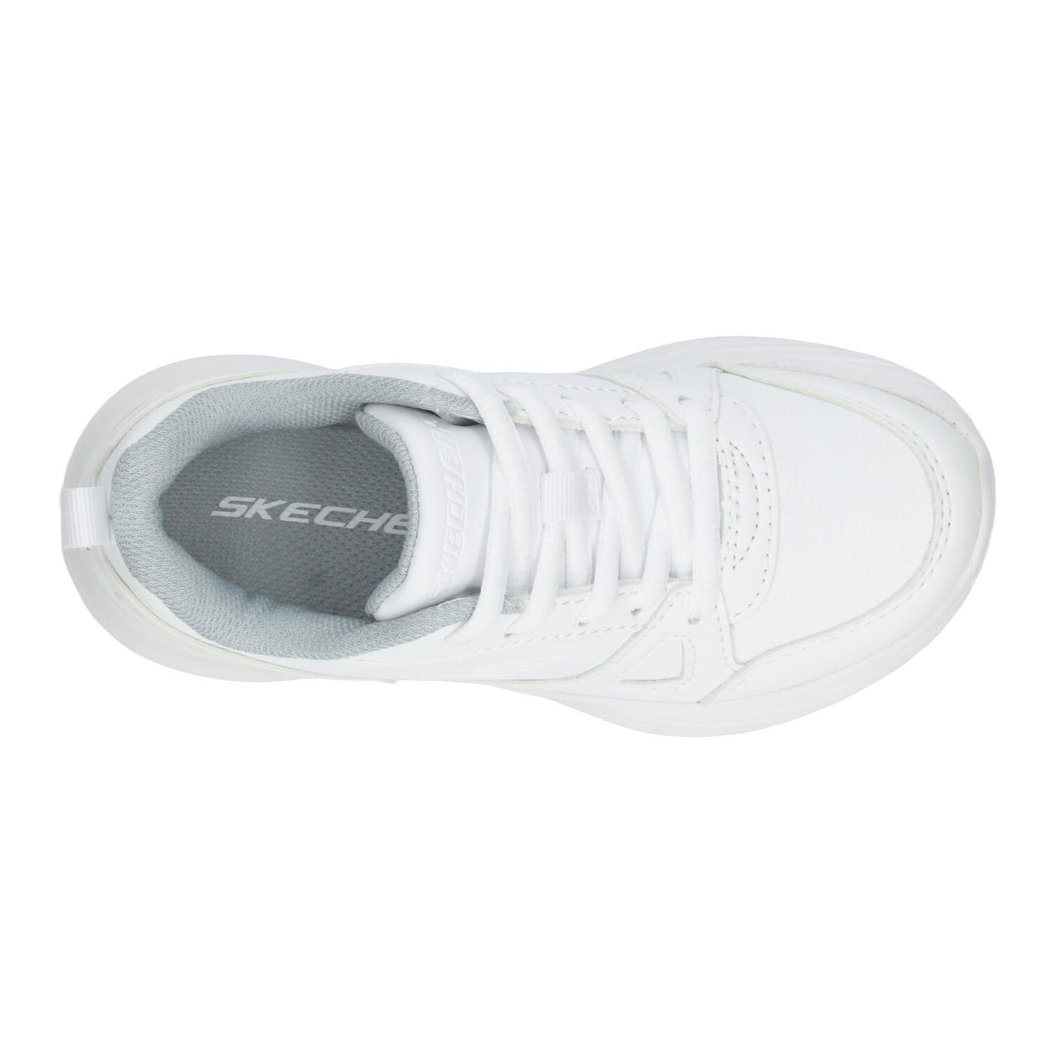 Tenis Skechers Go Run Niño Escolar Blanco Infantil T17-22 — imagen 8