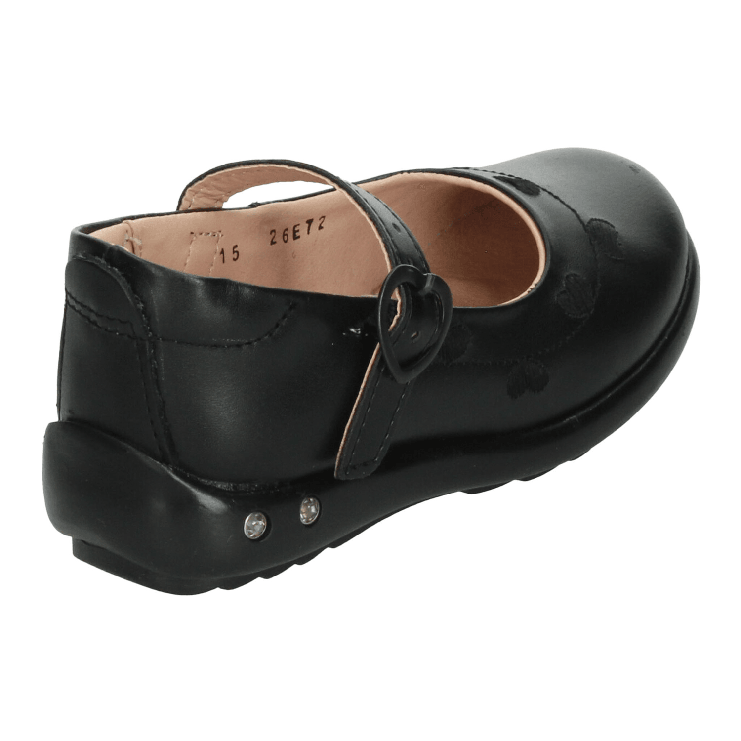 Zapato Blasito Niña Negro Escolar Hebilla Infantil T15-18 — imagen 4