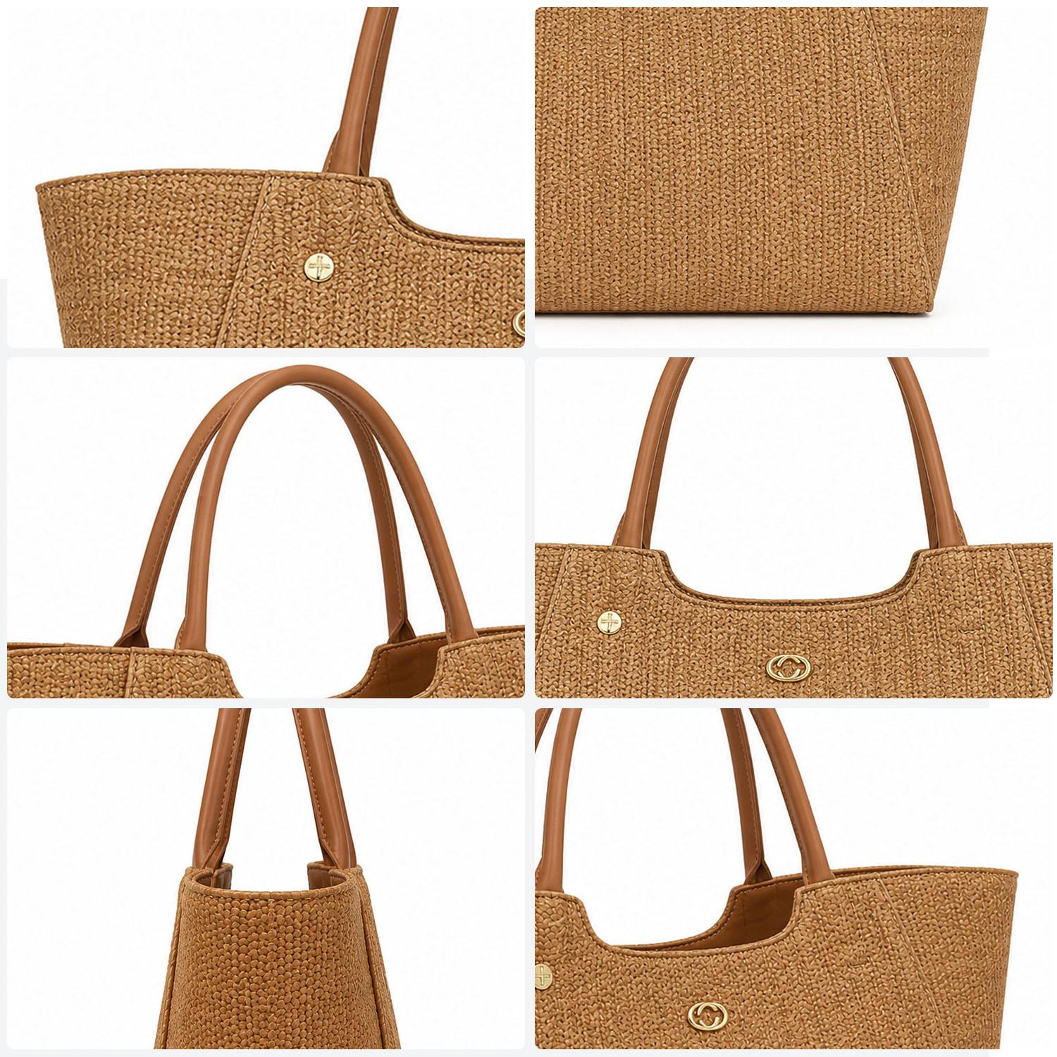 Bolsa Felianna Dama Café Casual Para Mujer — imagen 5