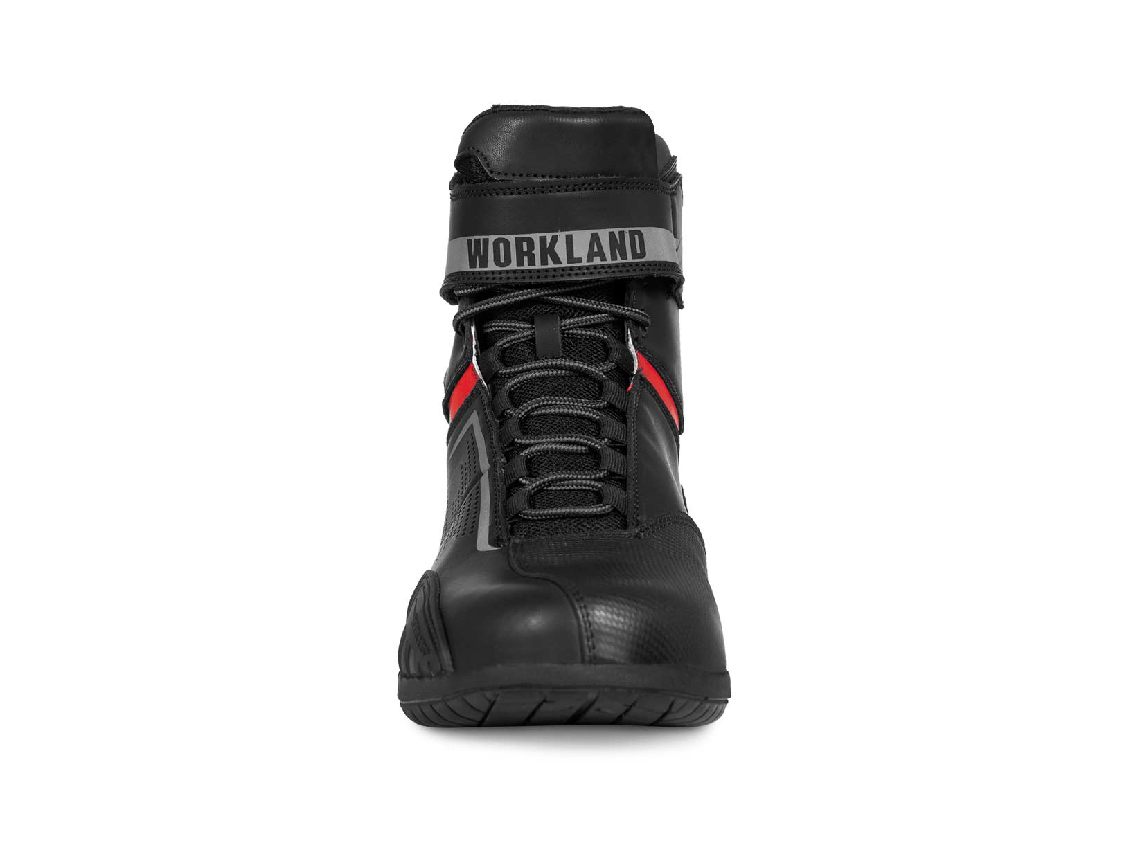 Bota mujer motociclista biker botin moto WKL 80016 Negro R — imagen 12