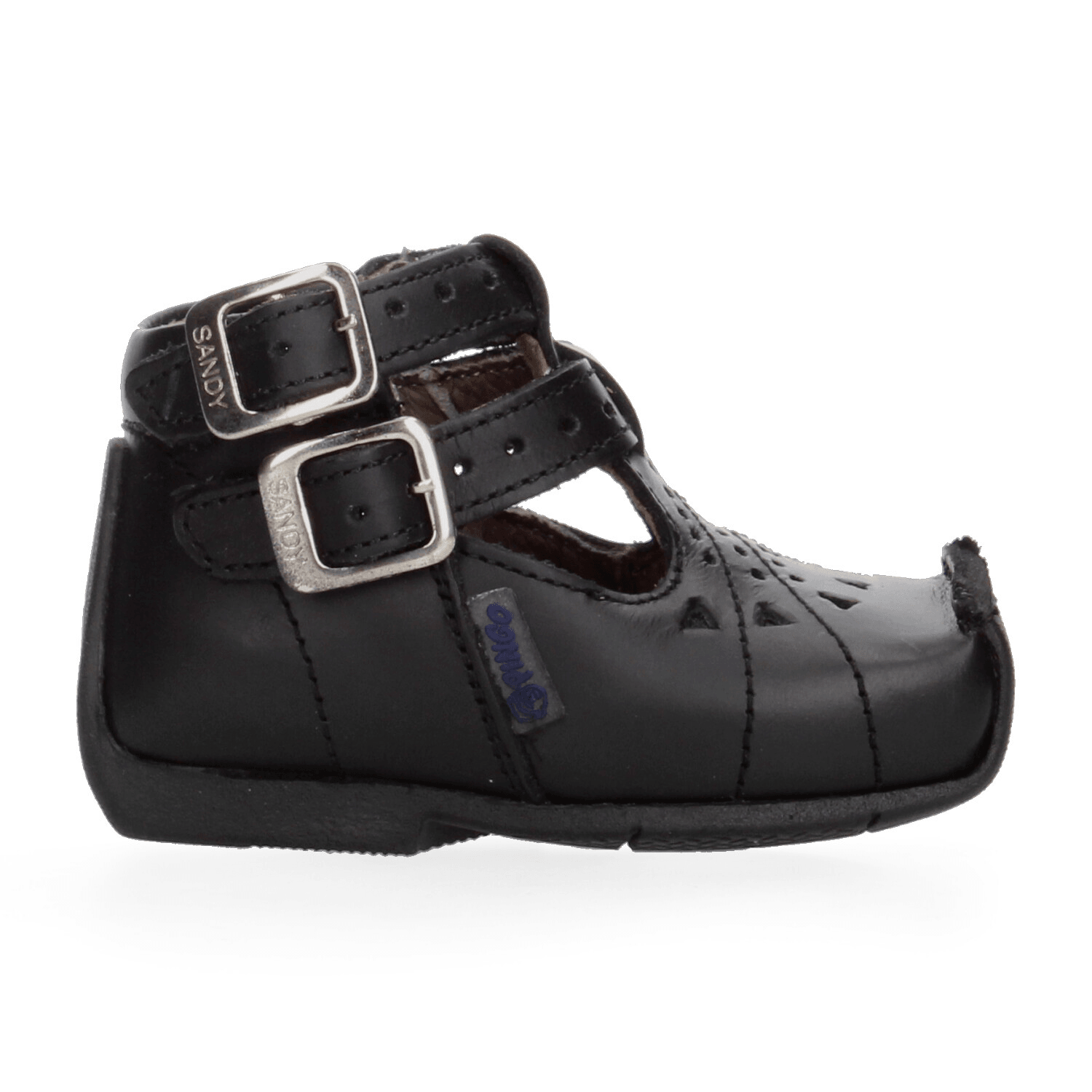 Zapato Pingo Niña Gateador Casual Negro Infantil T11-14 — imagen 1