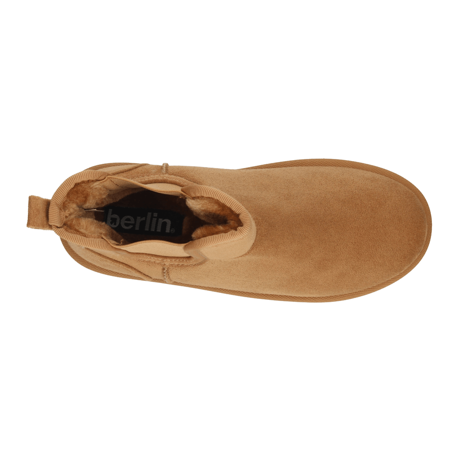 Botín Berlin Dama Casual Plataforma Peluche Camel Mujer — imagen 8