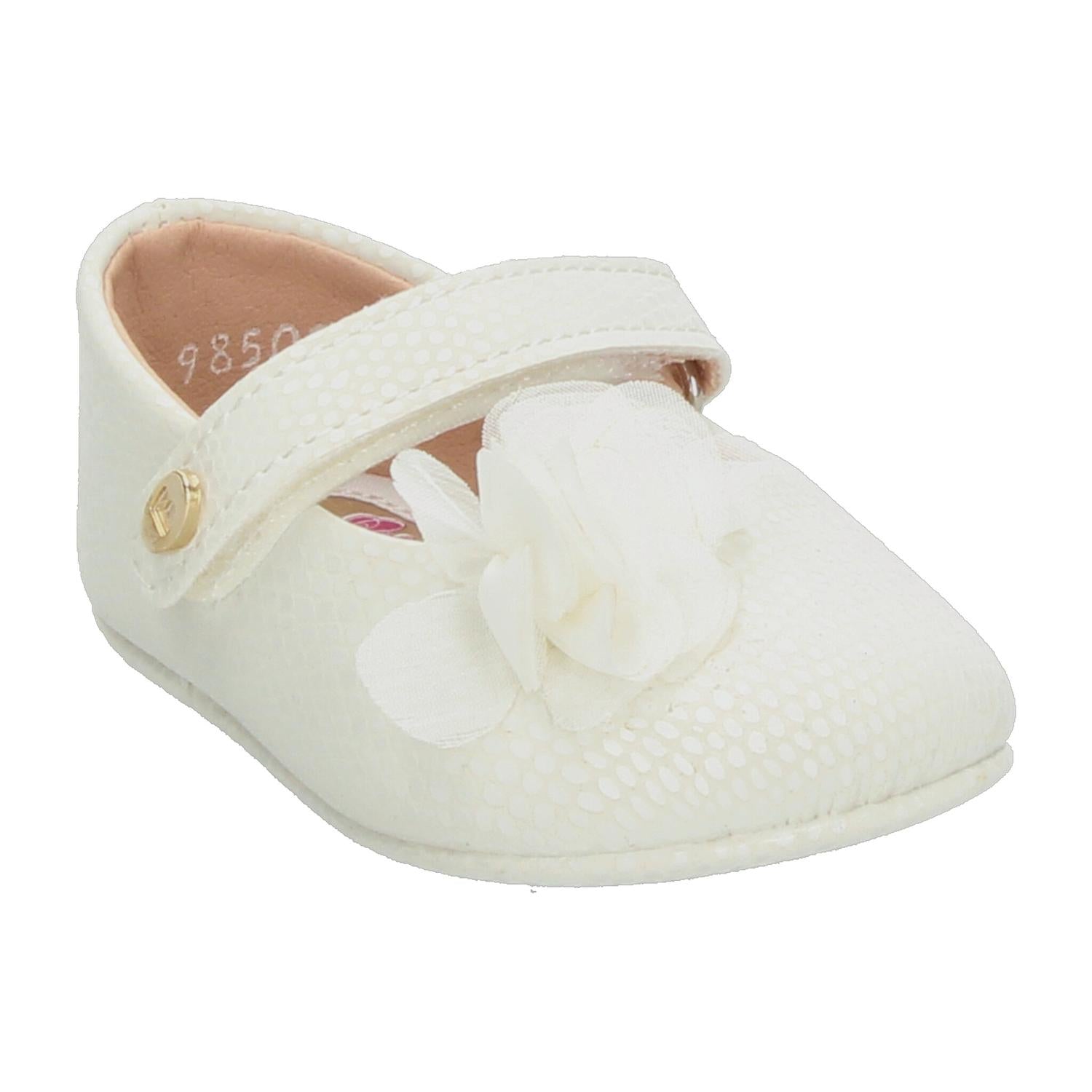Zapato Niña Coqueta Blanco Ceremonia Infantil T10-12 — imagen 6