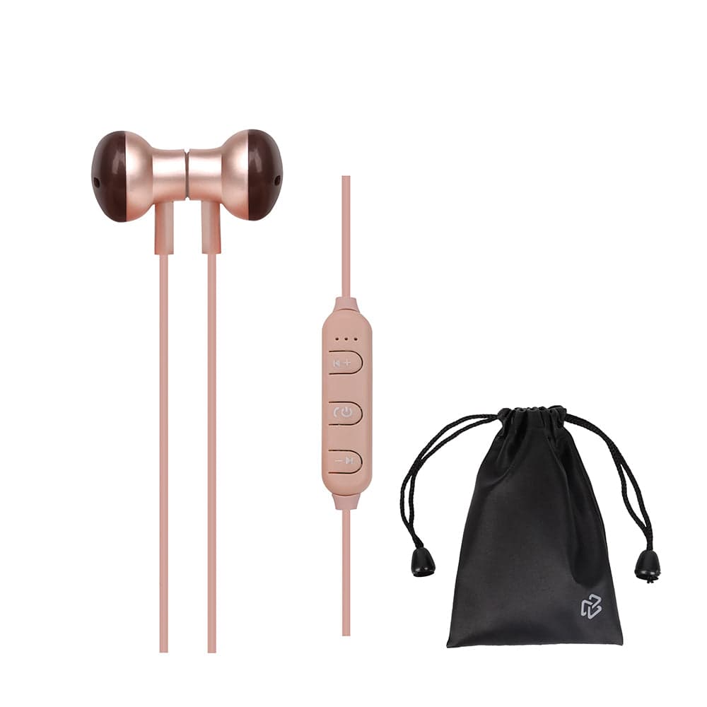 Audífonos Inalámbricos In-Ear STF VIVA: Sonido Potente, Alcance de 10m Rosa — imagen 3