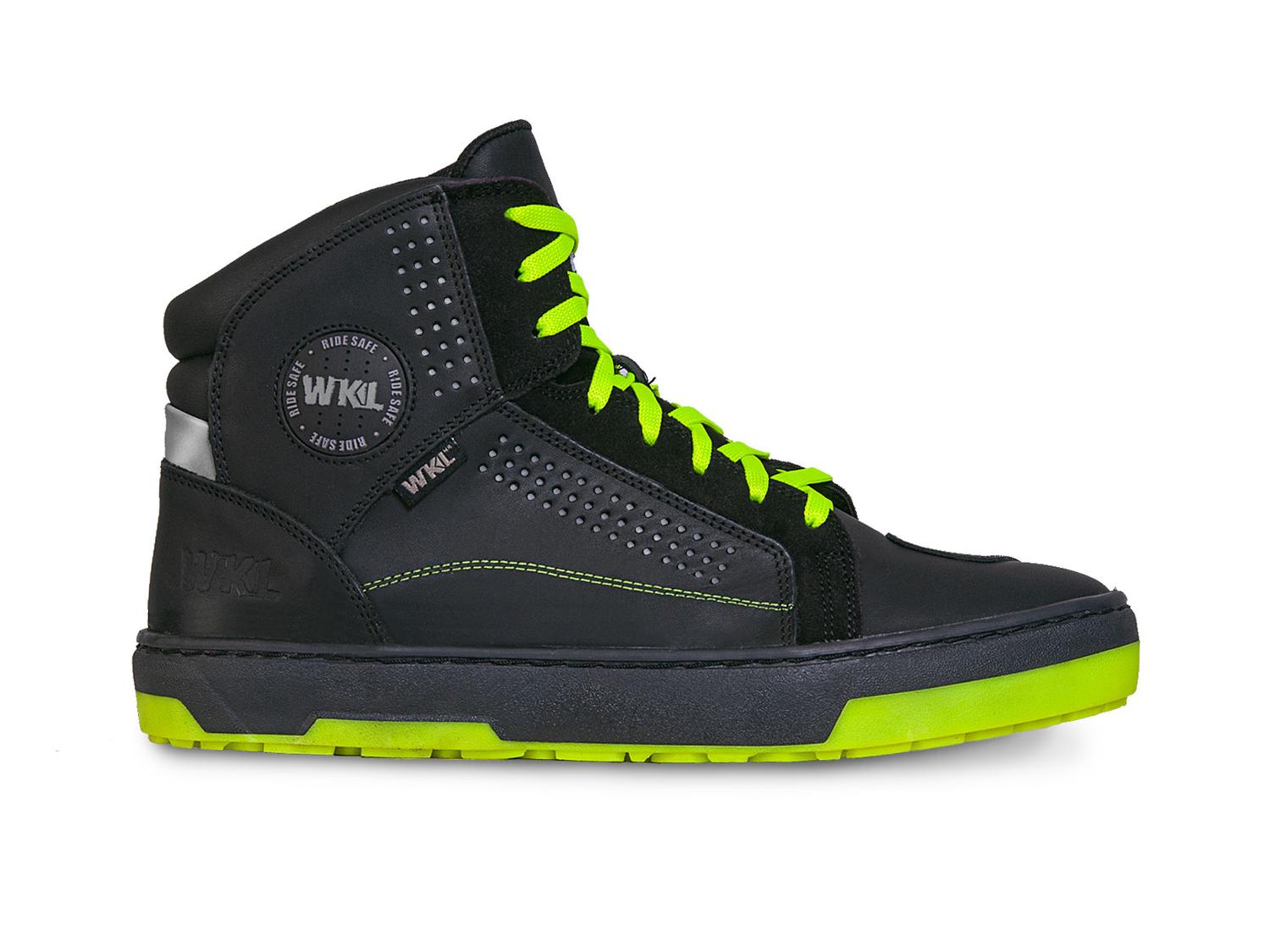 Tenis Motociclista Hombre Botin Moto Biker Wkl 80202 NV — imagen 1