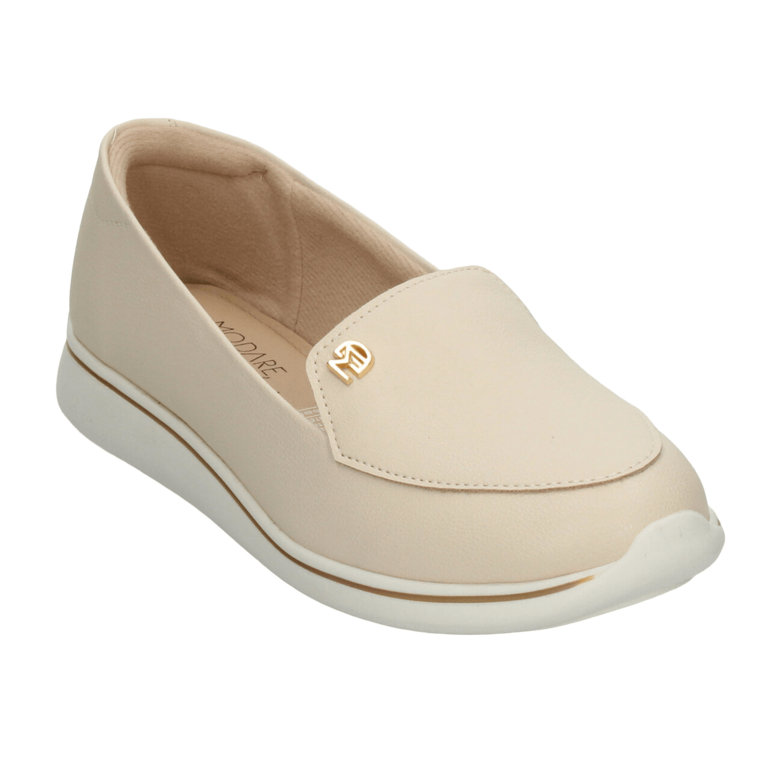 Zapato Modare Dama Confort Casual Slip On Hueso Mujer — imagen 4