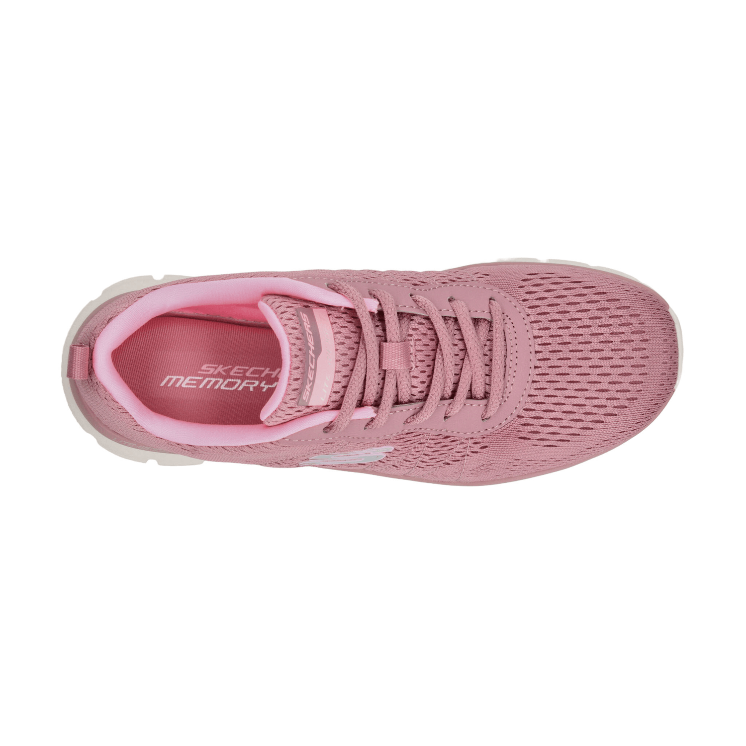 Tenis Dama Skechers Rosa Deportivo Mujer — imagen 9