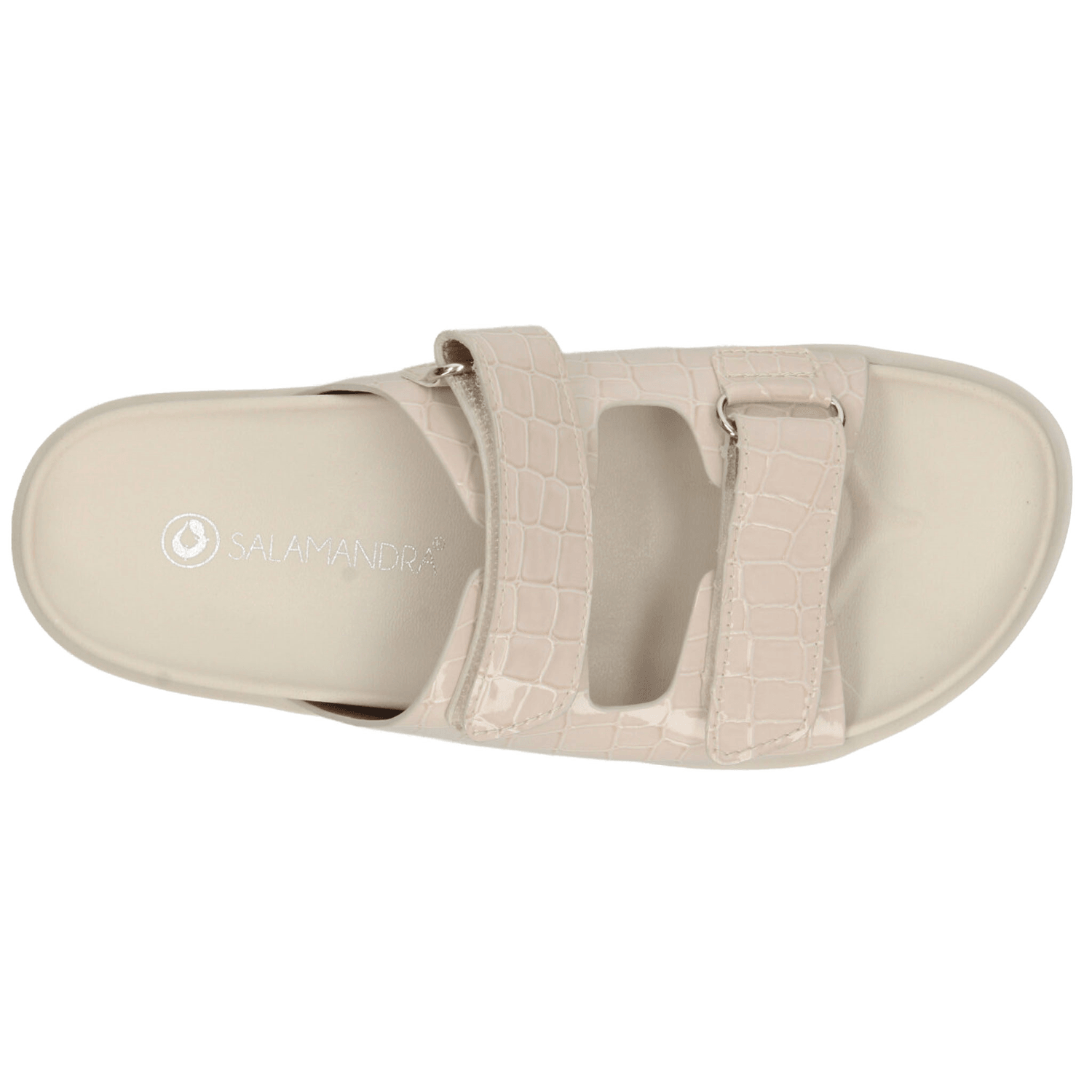 Sandalias Salamandra Dama Casual Crema Mujer — imagen 8
