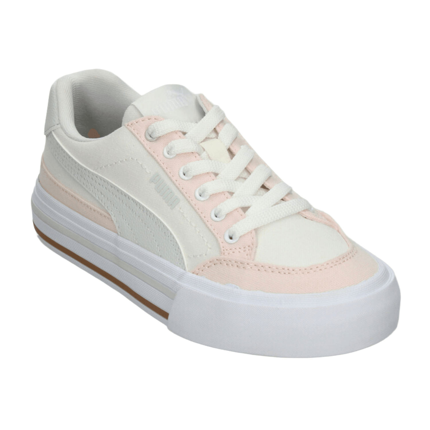 Tenis Puma Court Classic Dama Casual Off White Mujer — imagen 4