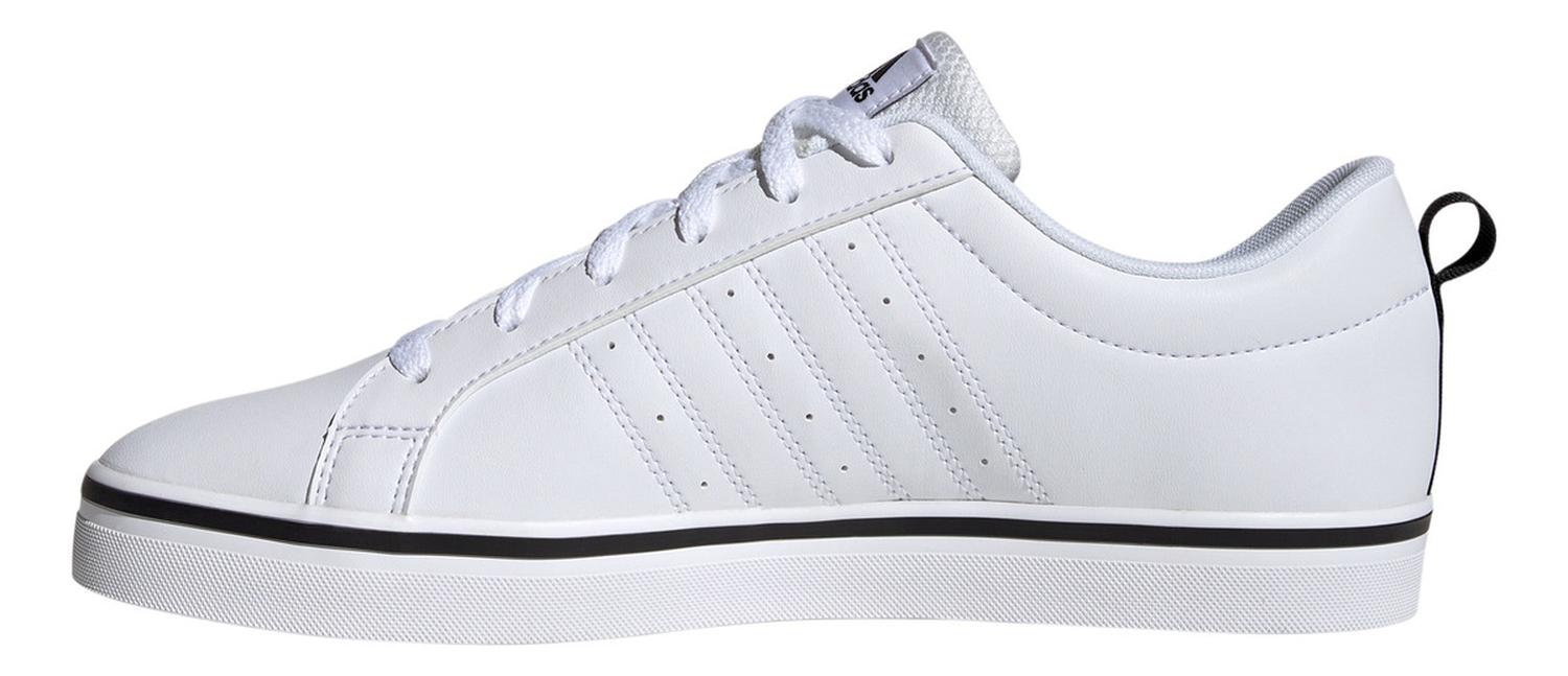 Tenis Casual adidas Pace 2.0 Color Blanco Caballero Hombre — imagen 5