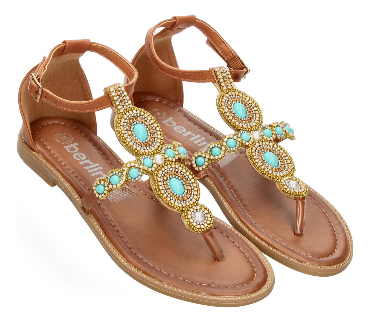 Sandalias Dama Berlin Café Casual Mujer — imagen 4