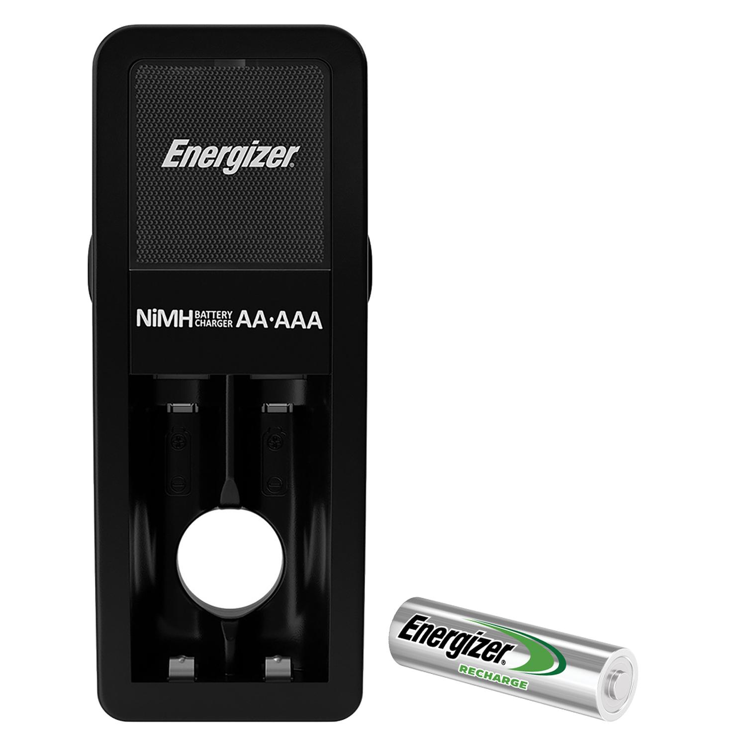 Cargador De Pilas Energizer Mini + 4 Pilas Recargables Aa — imagen 7
