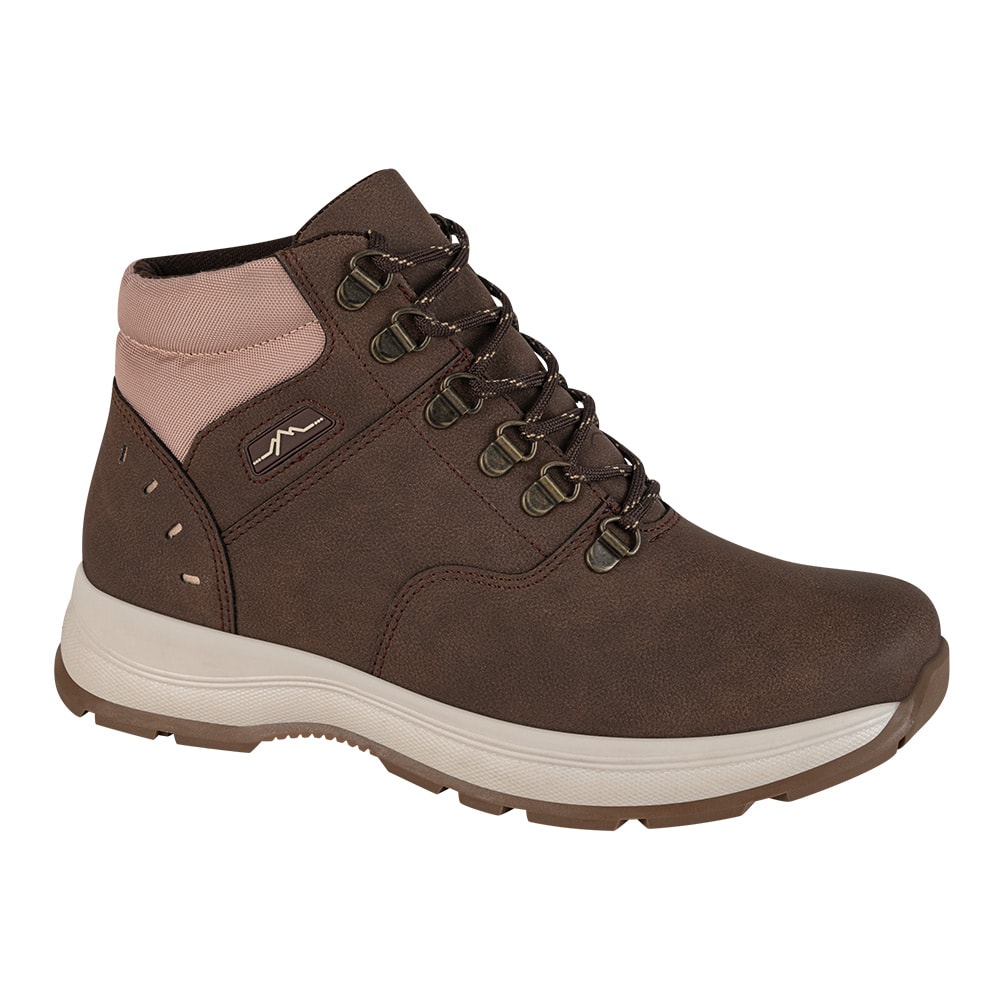 BOTA DAMA KEBO HIKER TIPO NOBUCK SUELA TRACK 1345093 — imagen 8