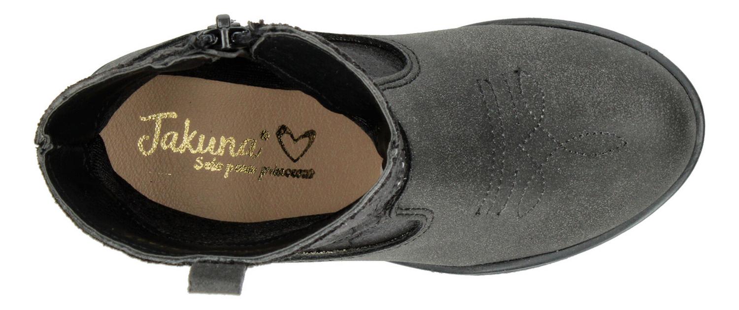 Bota Niña Jakuna Negro Vaquera Casual Infantil T18- 22 — imagen 9