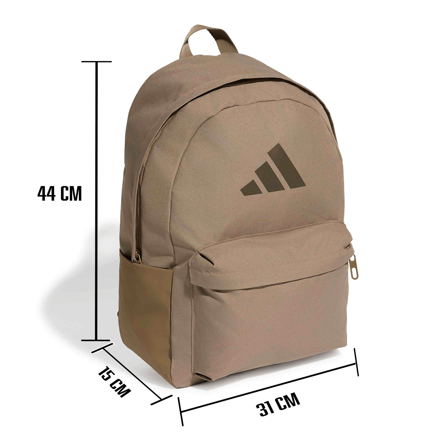 Mochila Unisex Adidas Classic Bars Café Escolar 28L — imagen 8